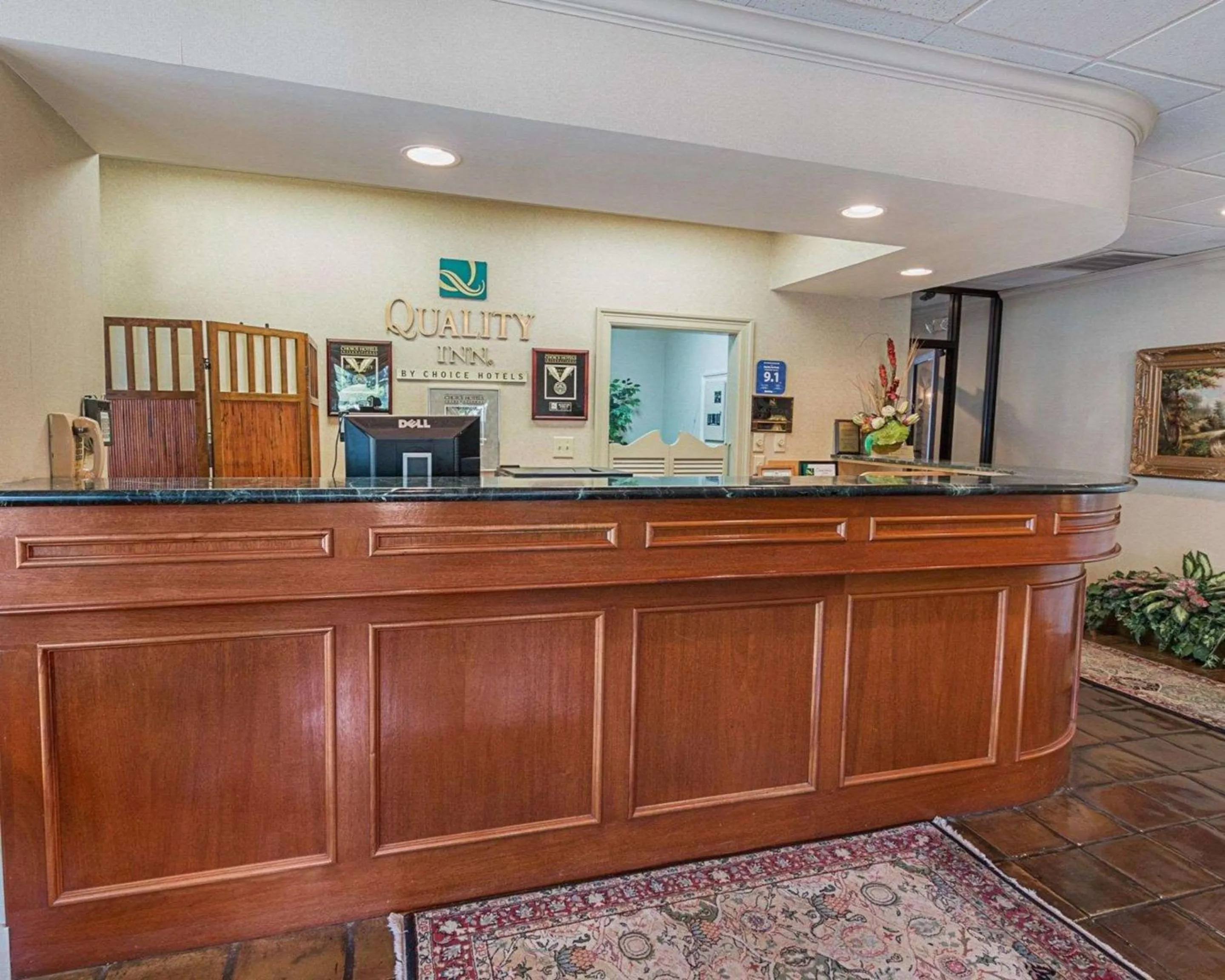 Lobby or reception in Quality Inn Ennis