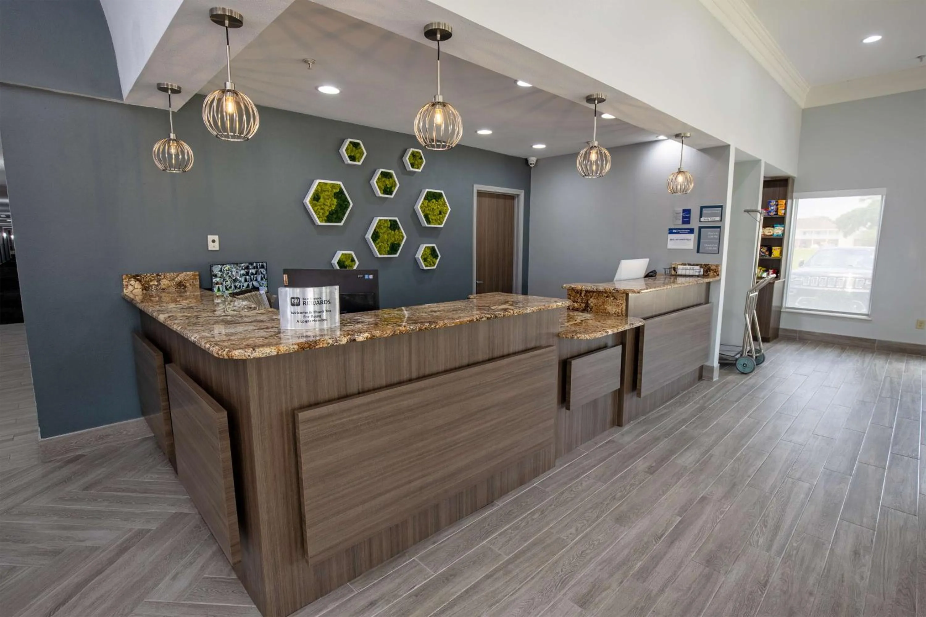 Lobby or reception in Best Western Plus Lafayette Vermilion River Inn & Suites