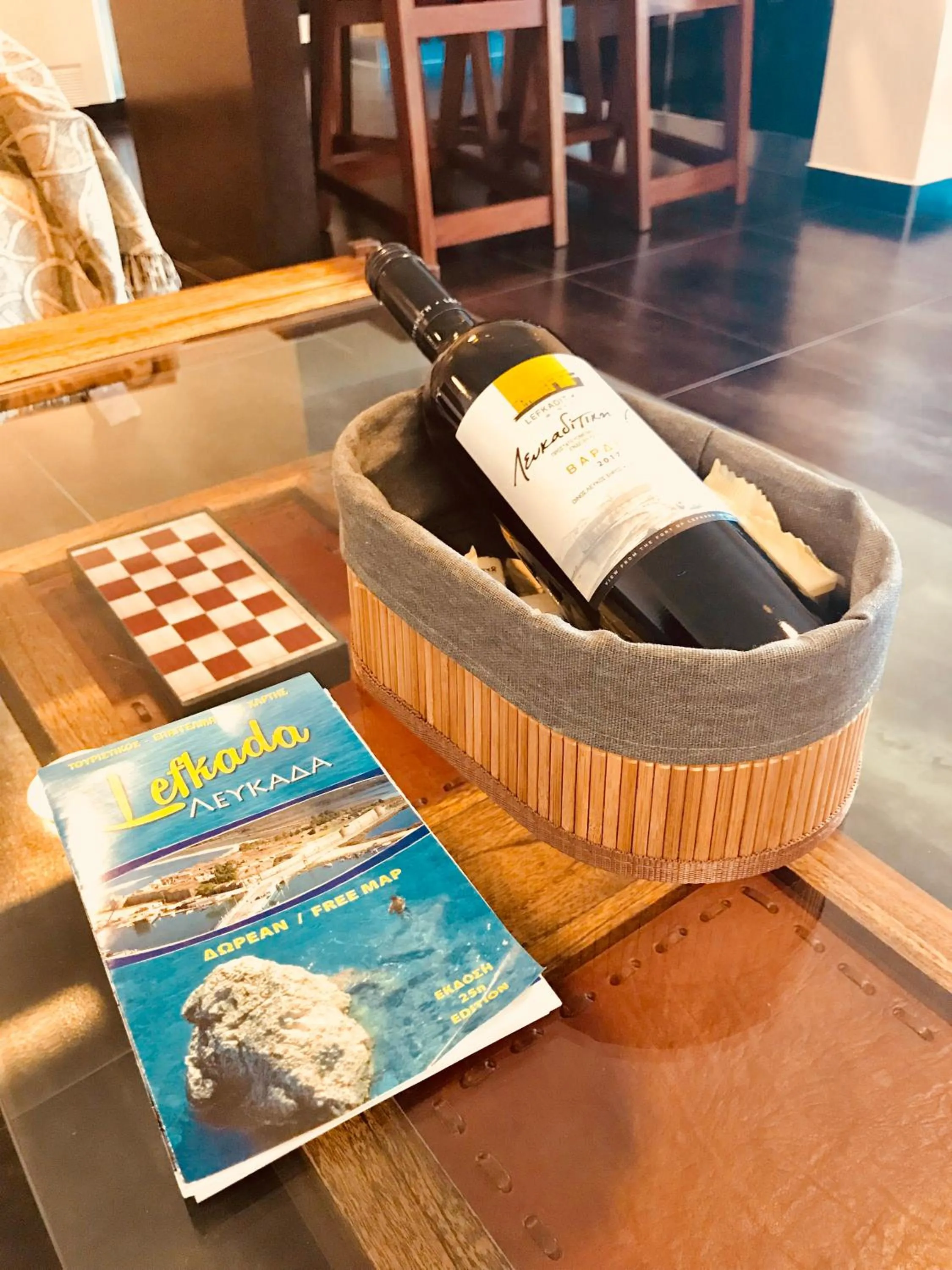 Drinks in Villa Lydia