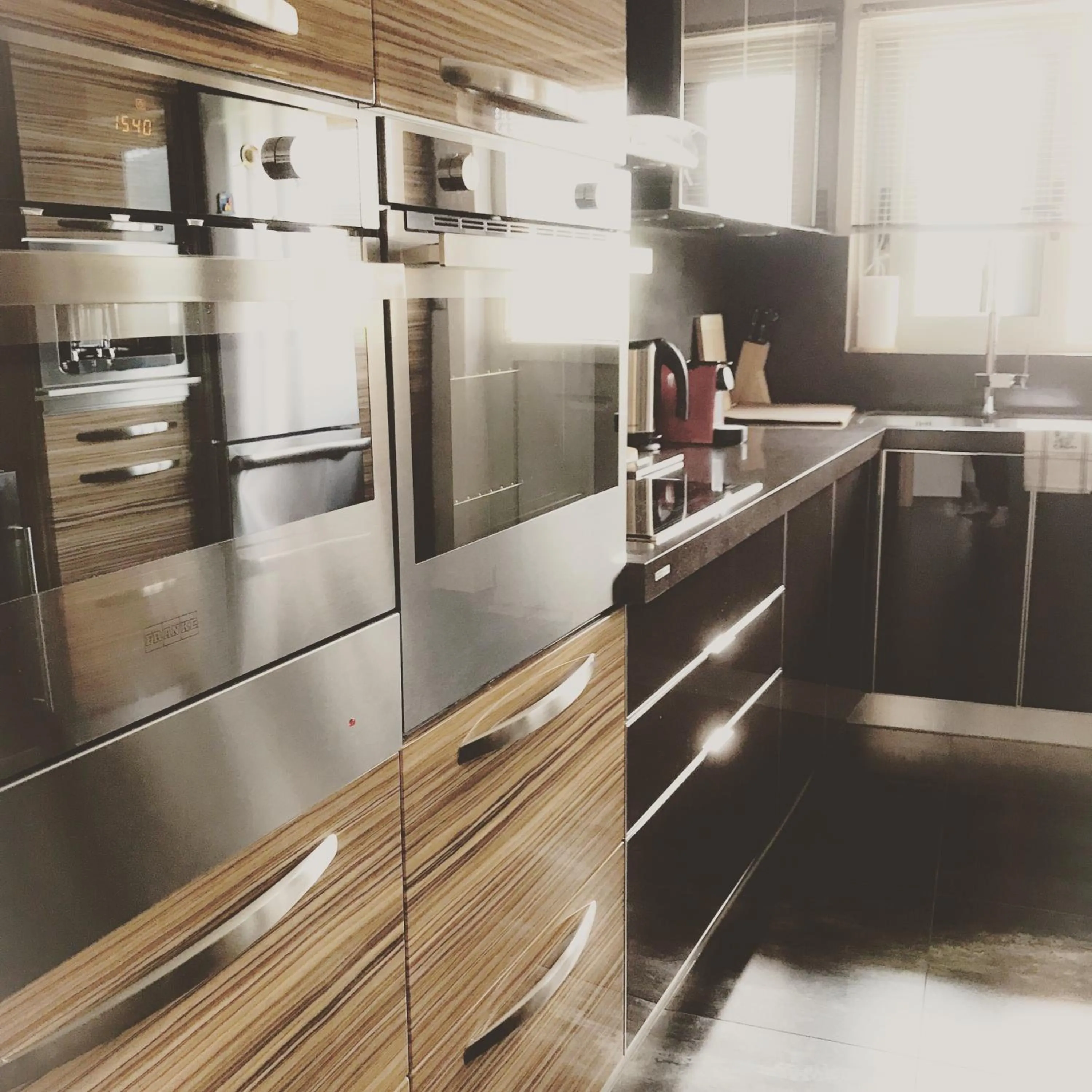 Kitchen or kitchenette in Villa Lydia