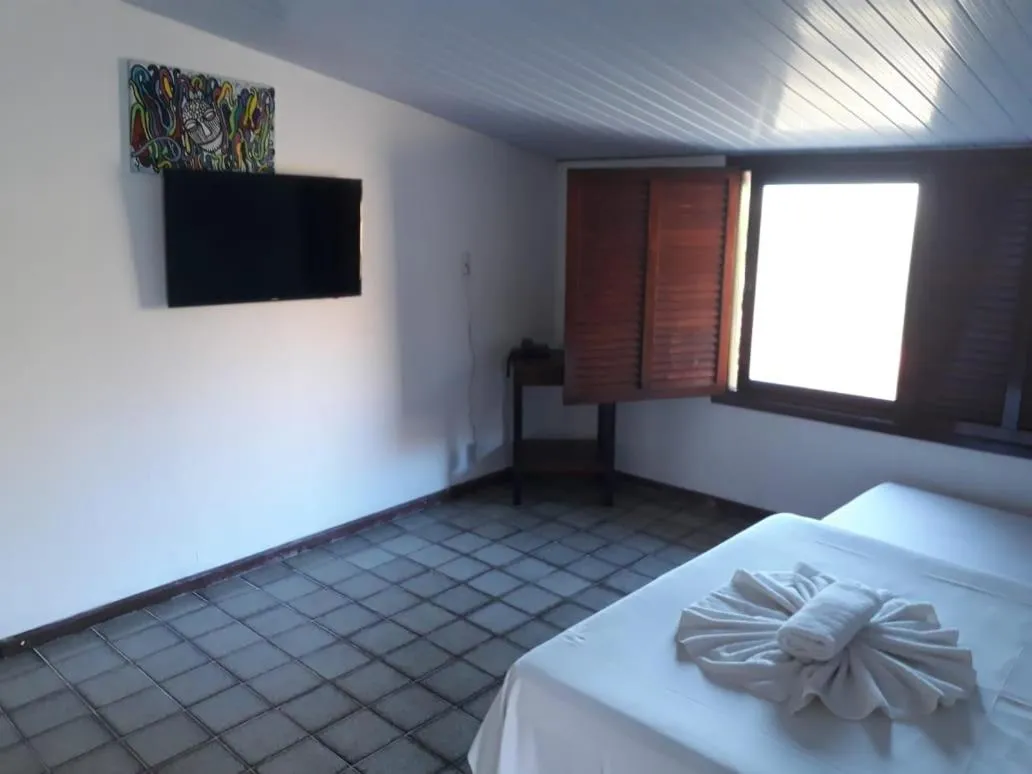 Bed in Hotel Tubarão