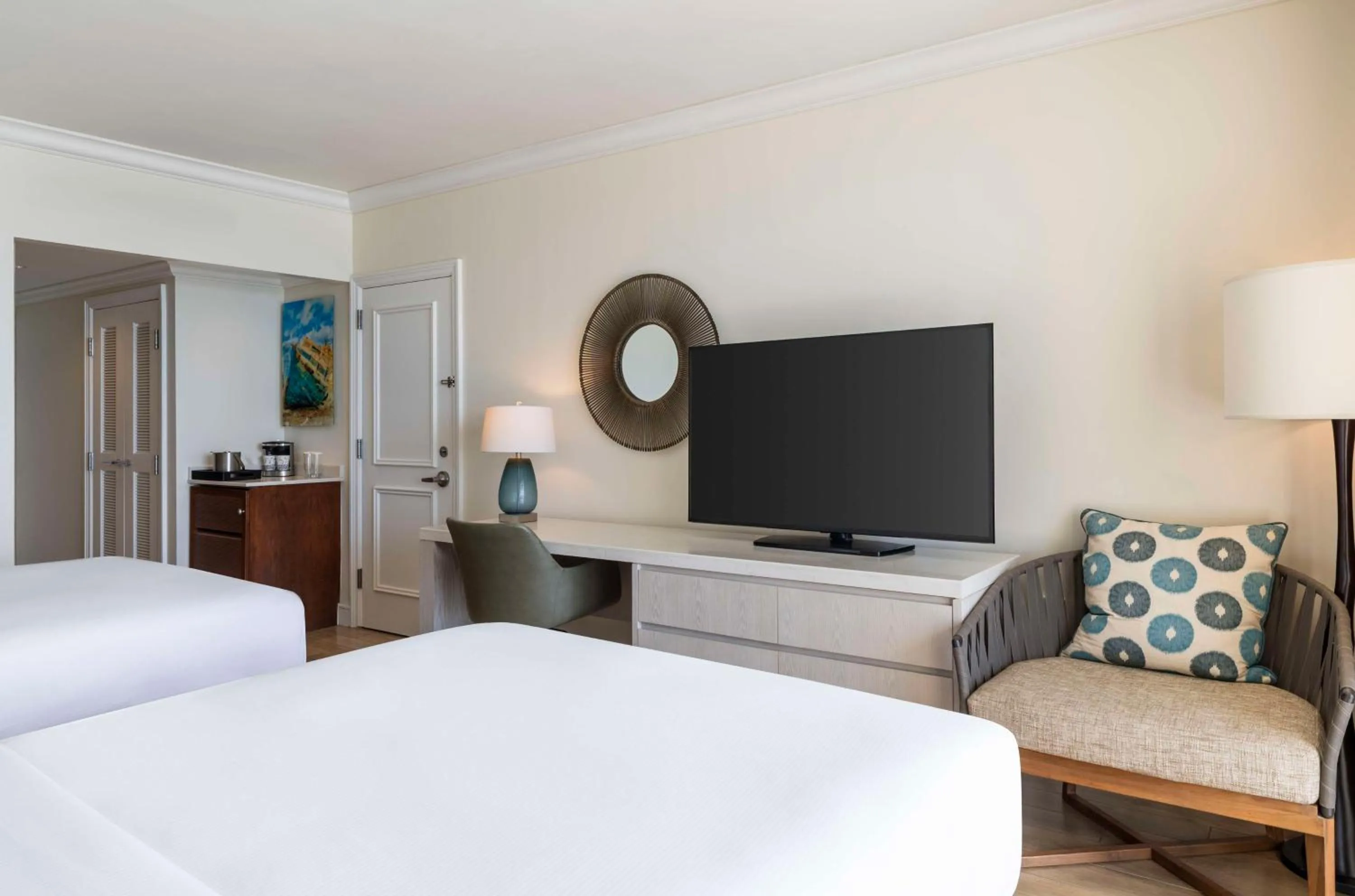 Bedroom, Bed in Hilton Barbados Resort