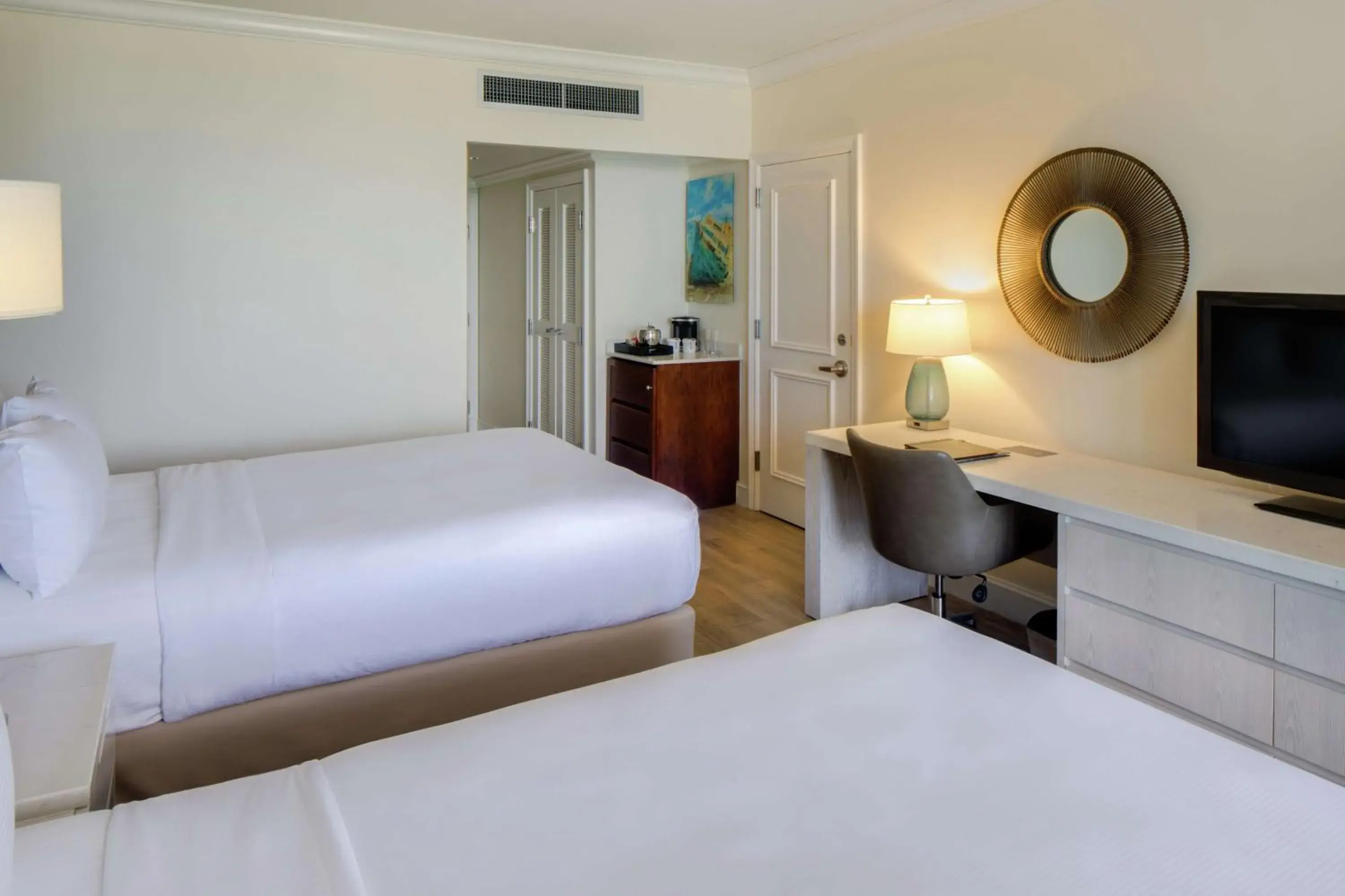 Ocean View with Two Double Beds in Hilton Barbados Resort Ocean View with Two Double Beds in Hilton Barbados Resort