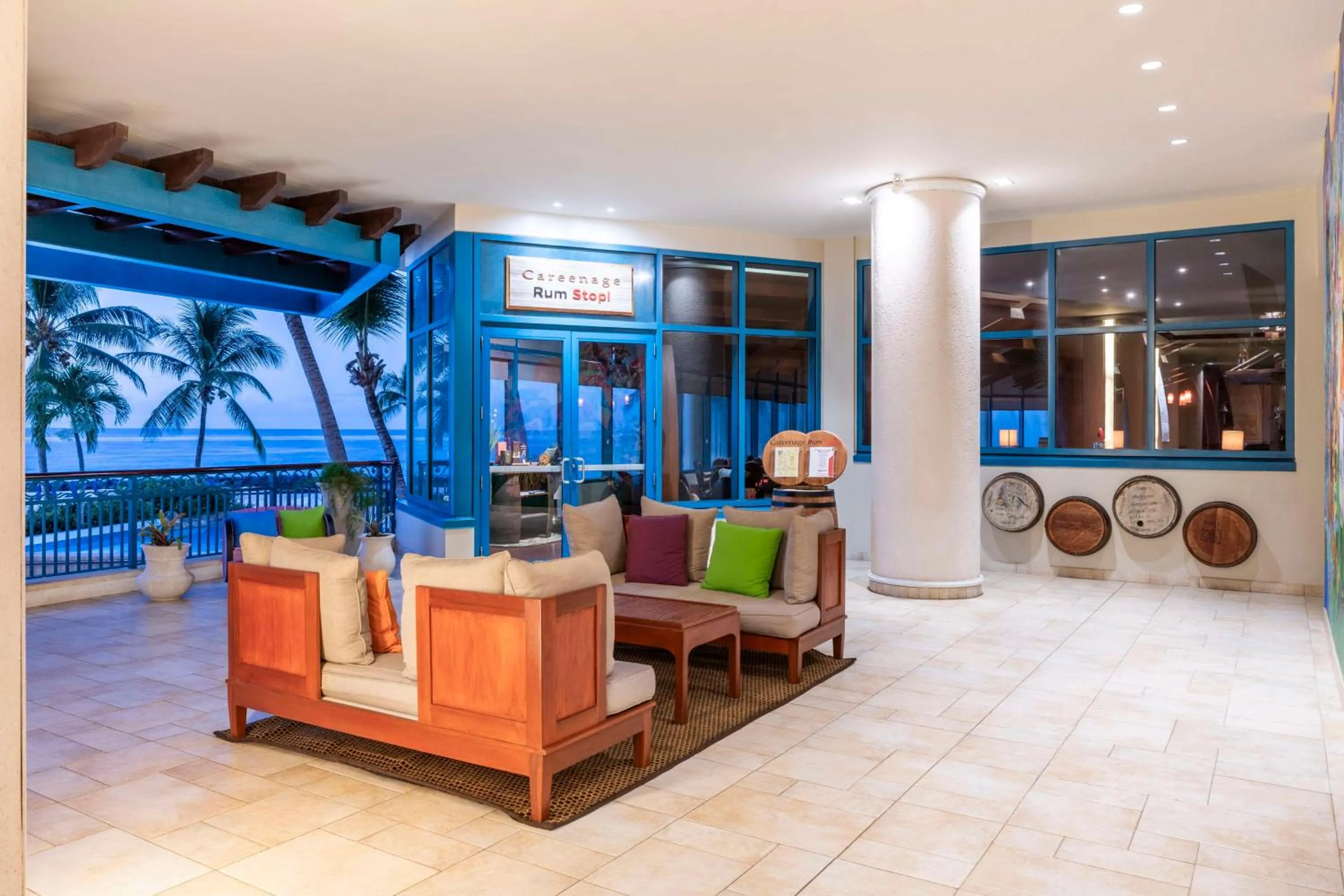 Lobby or reception in Hilton Barbados Resort