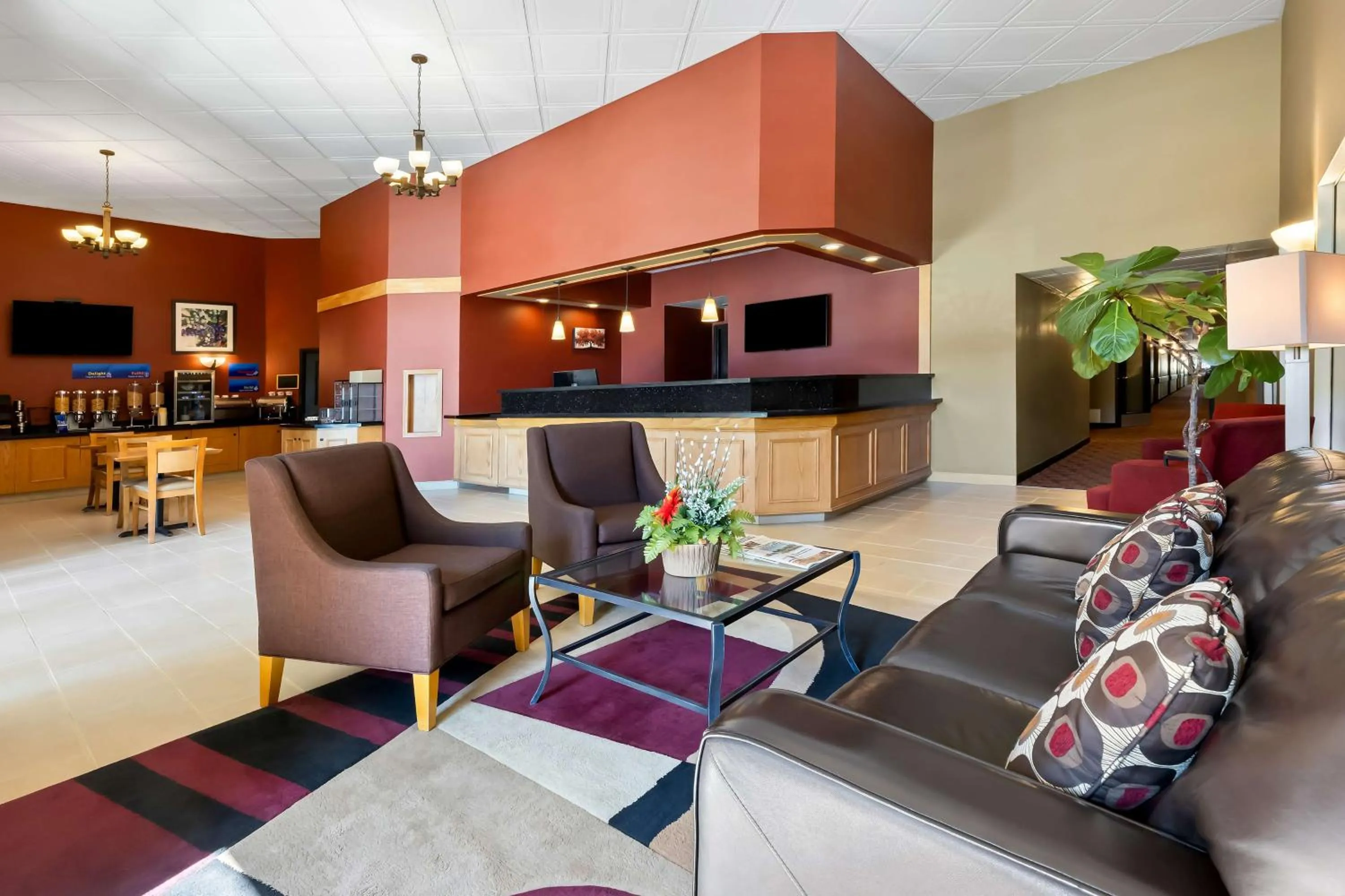 Lobby or reception in Best Western of Olds