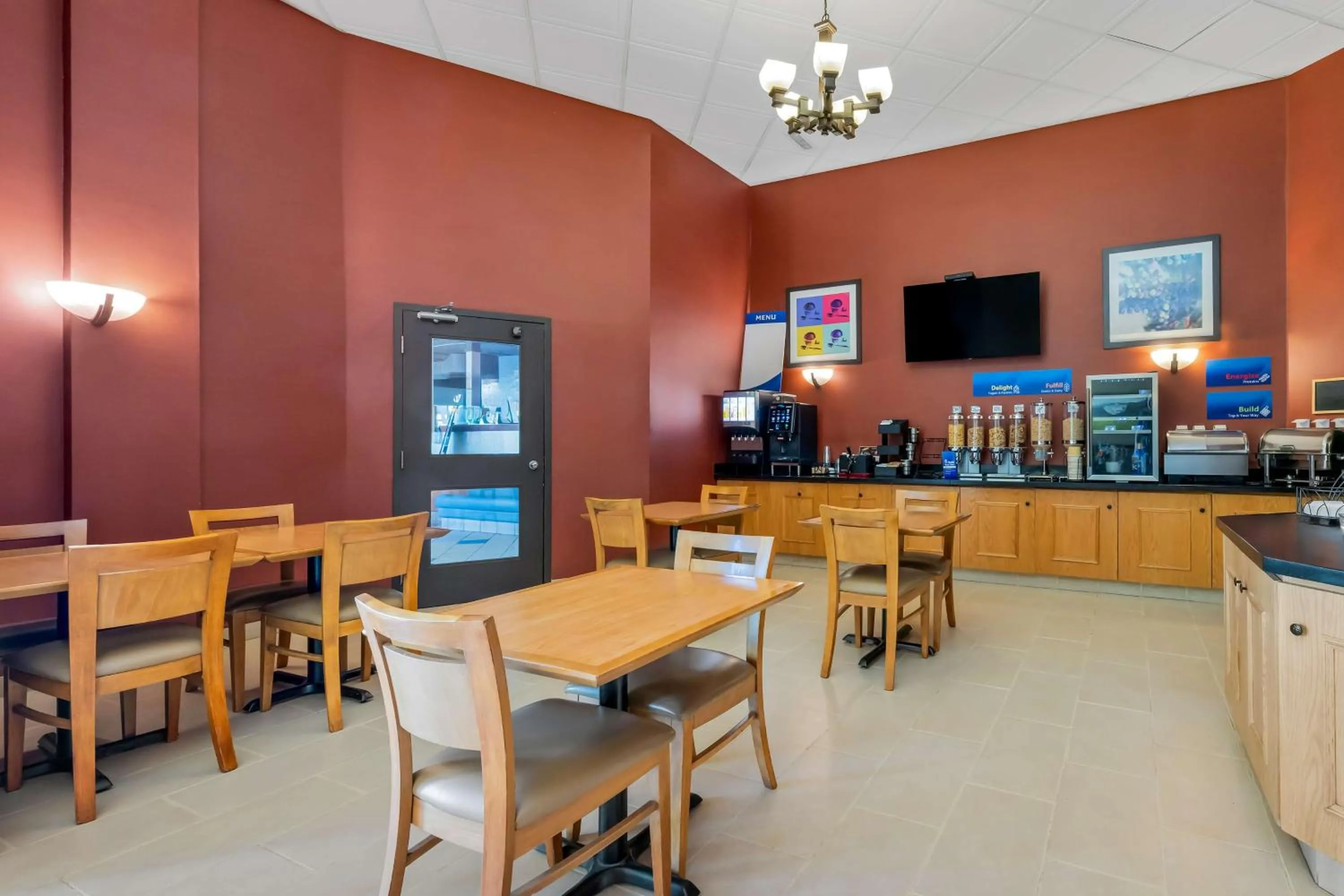 Breakfast in Best Western of Olds