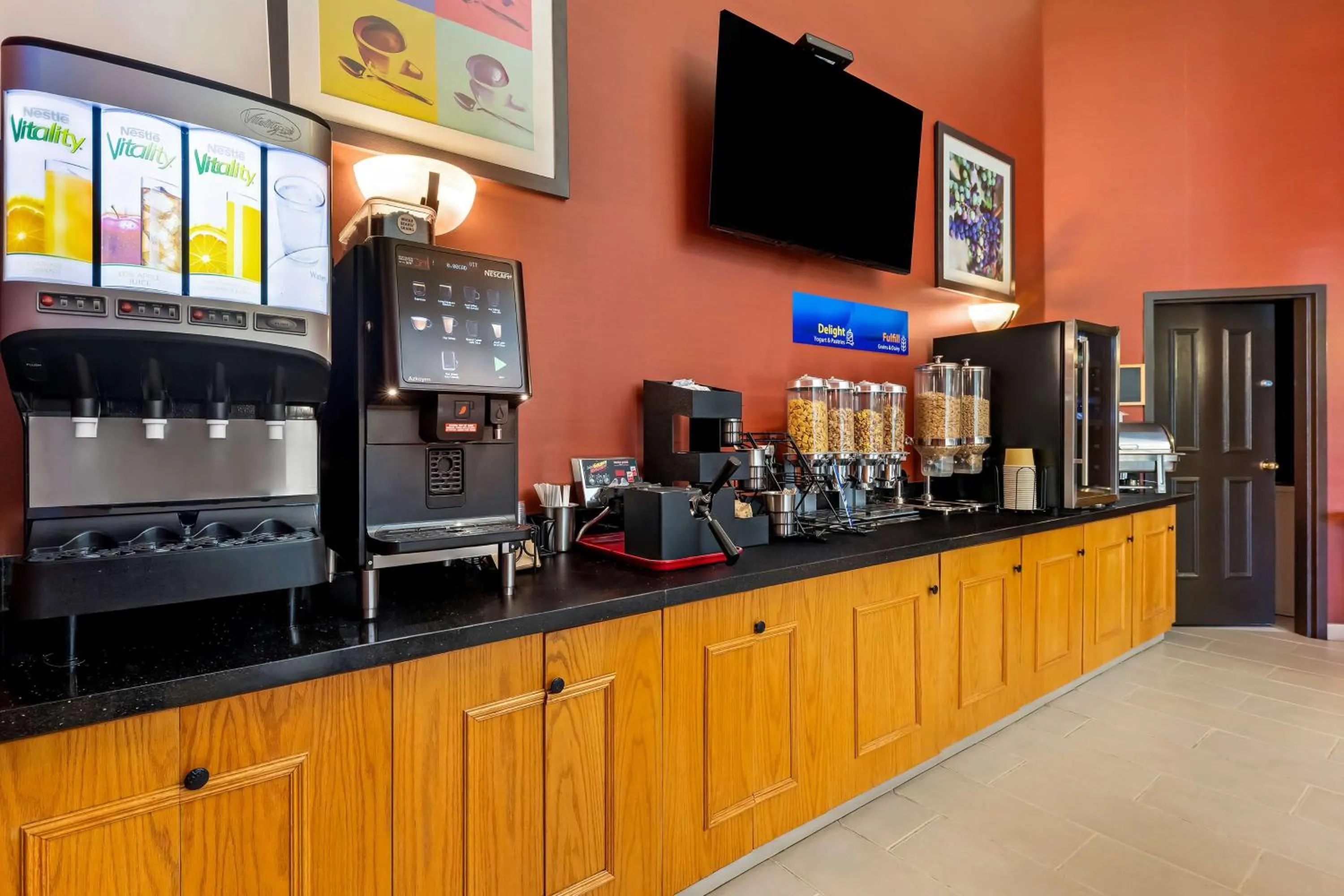 Breakfast in Best Western of Olds