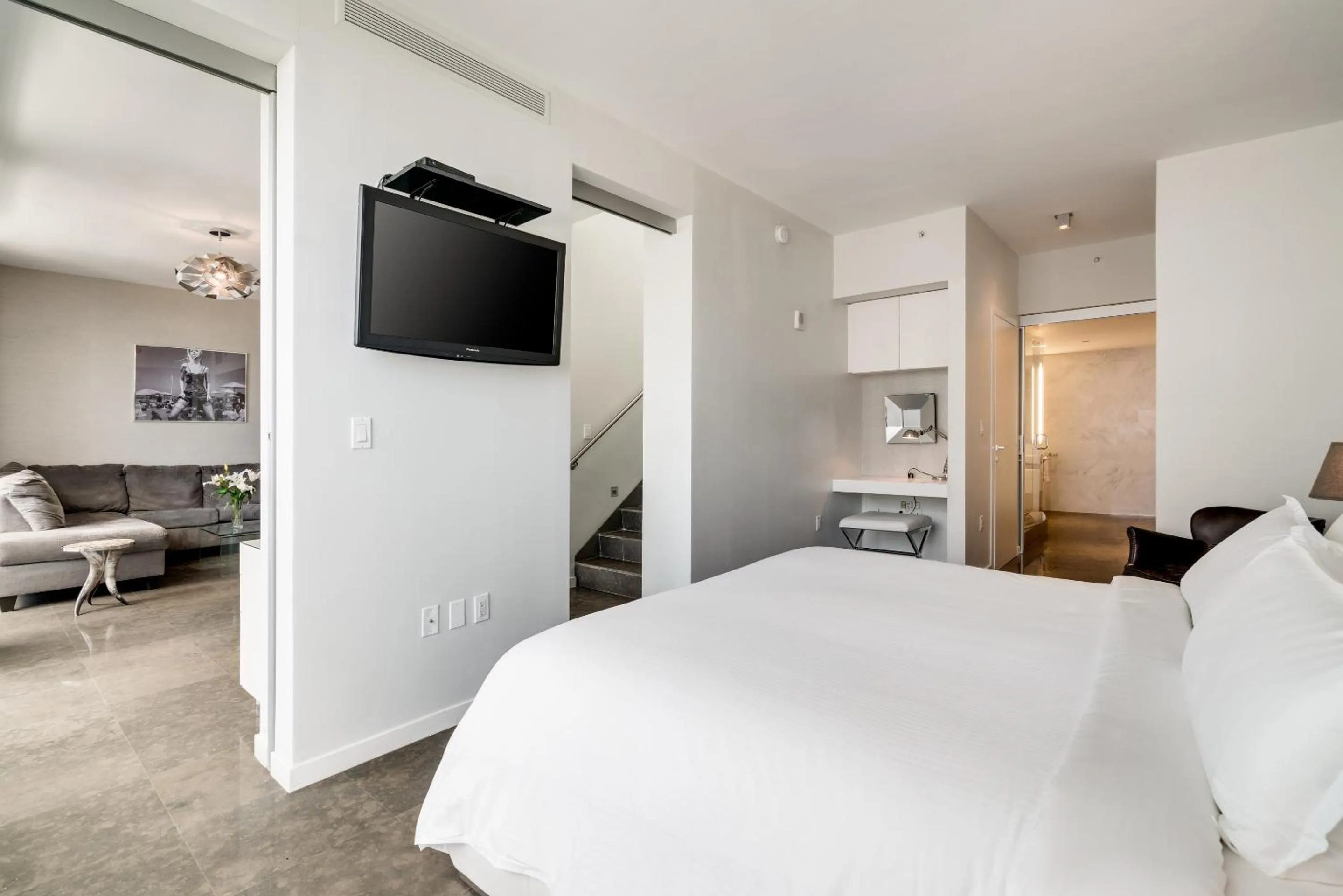 TV and multimedia, Bed in Boulan South Beach