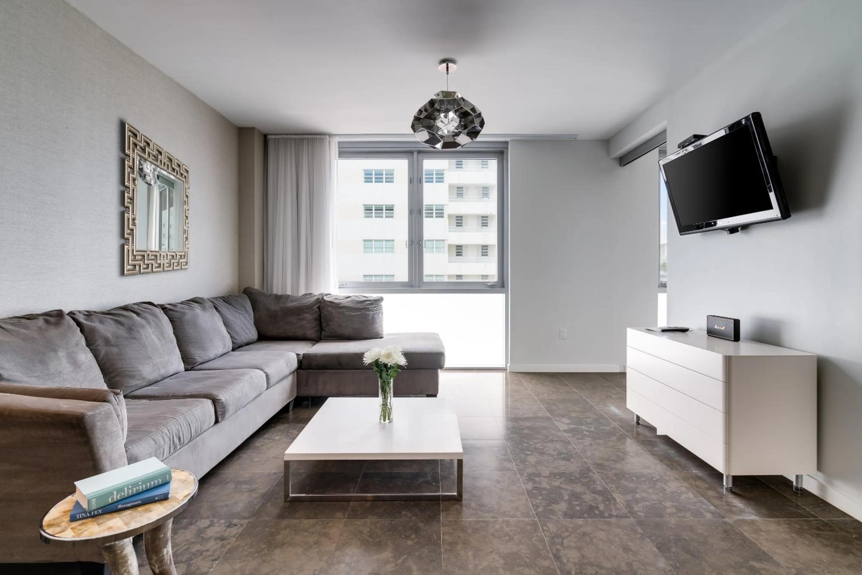 Living room in Boulan South Beach