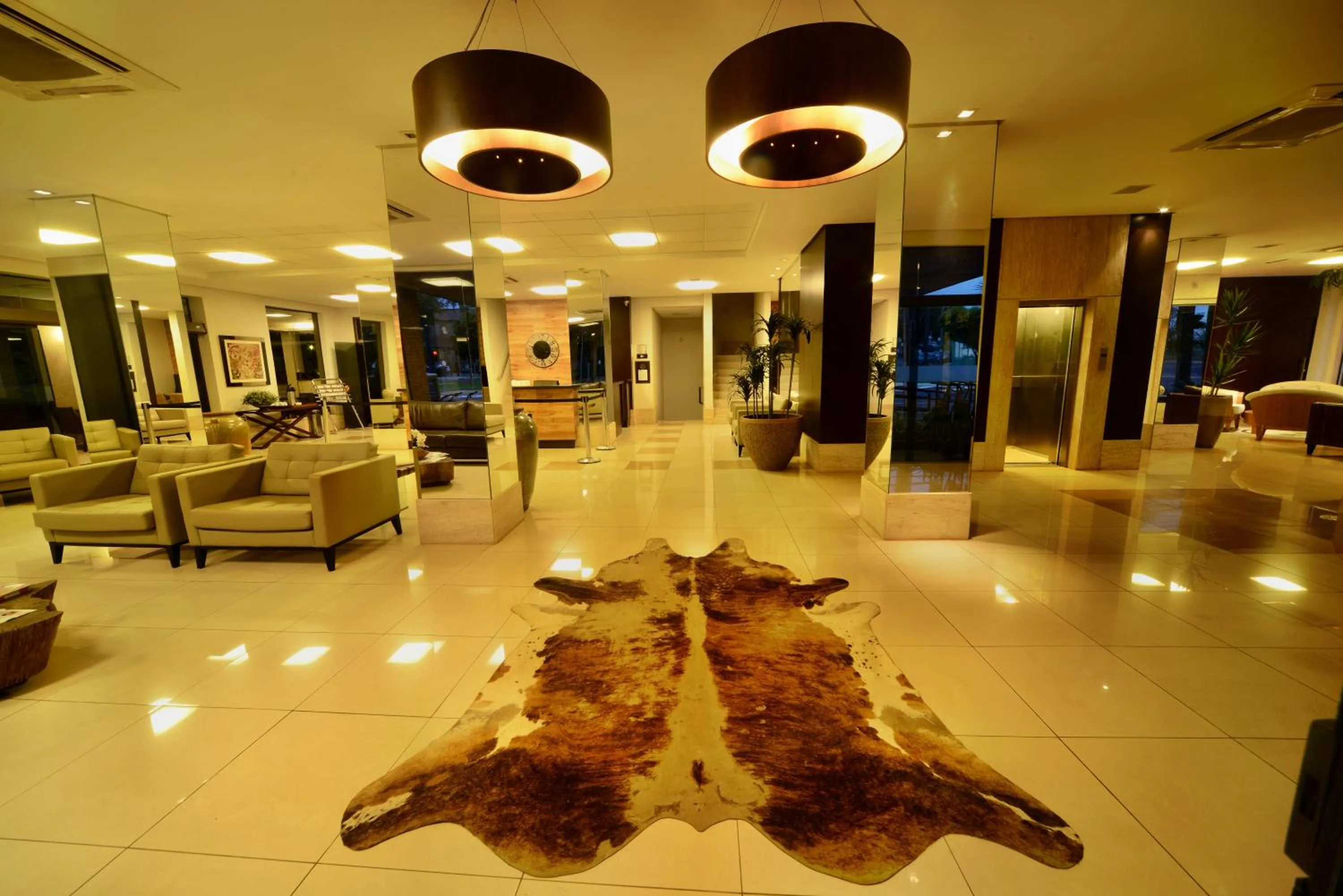 Lobby or reception in Indaiá Park Hotel