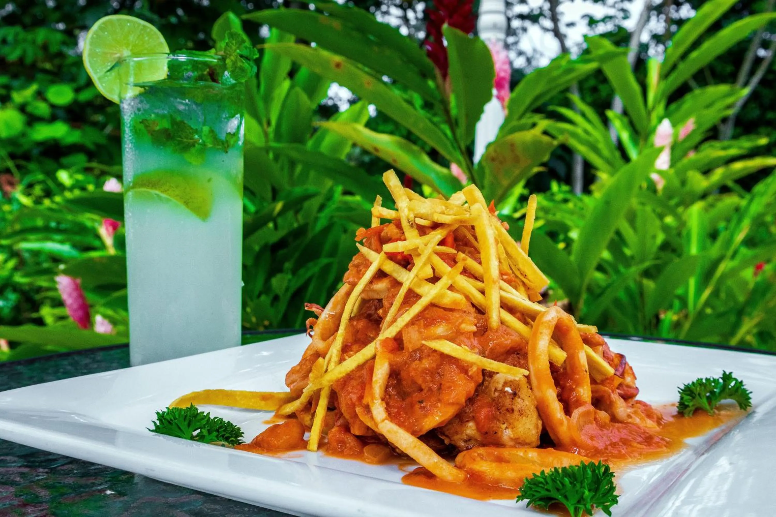 Food close-up in Summit Rainforest Golf Resort & All Inclusive