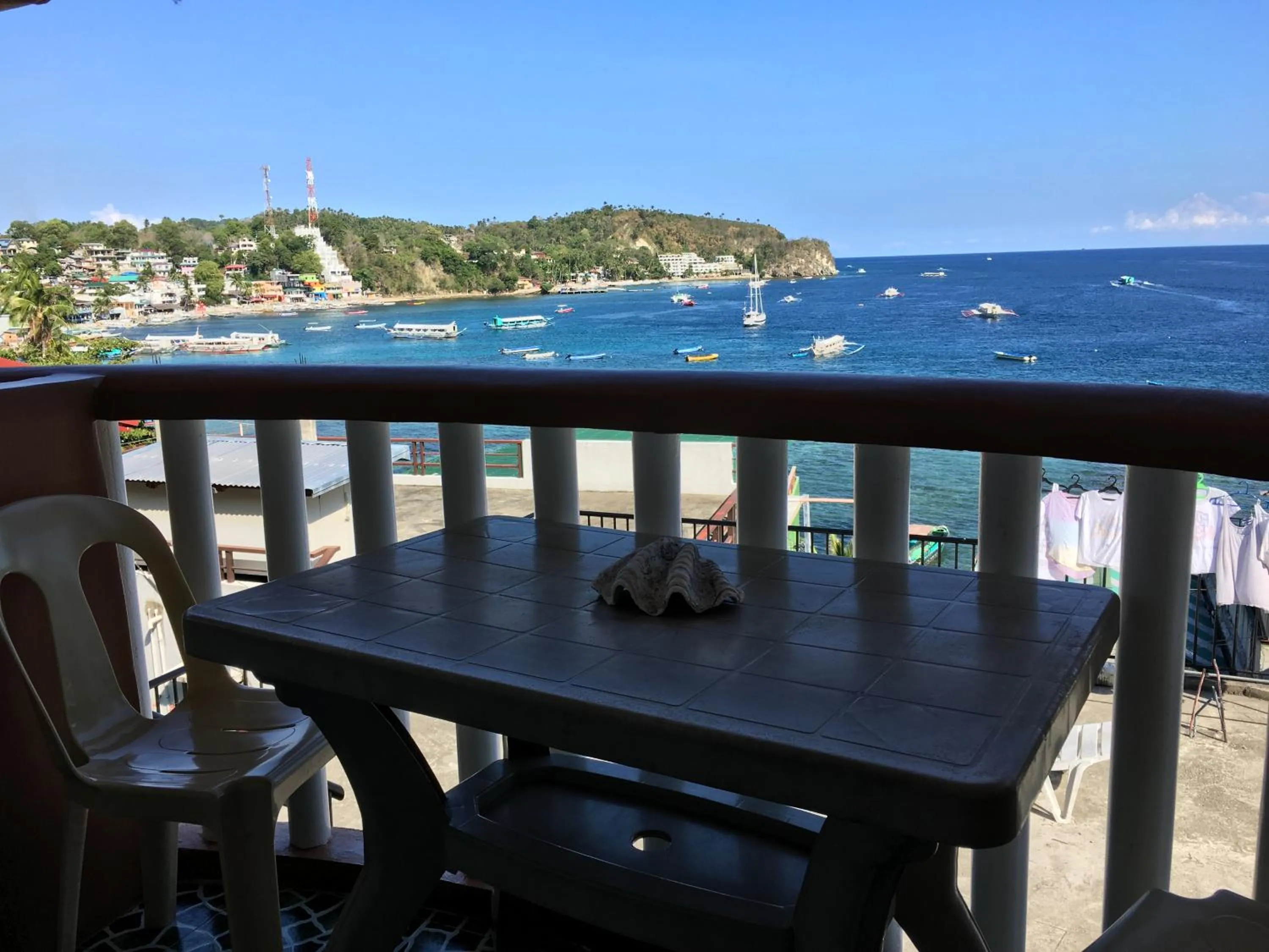 Sea view in Reynaldo's Upstairs