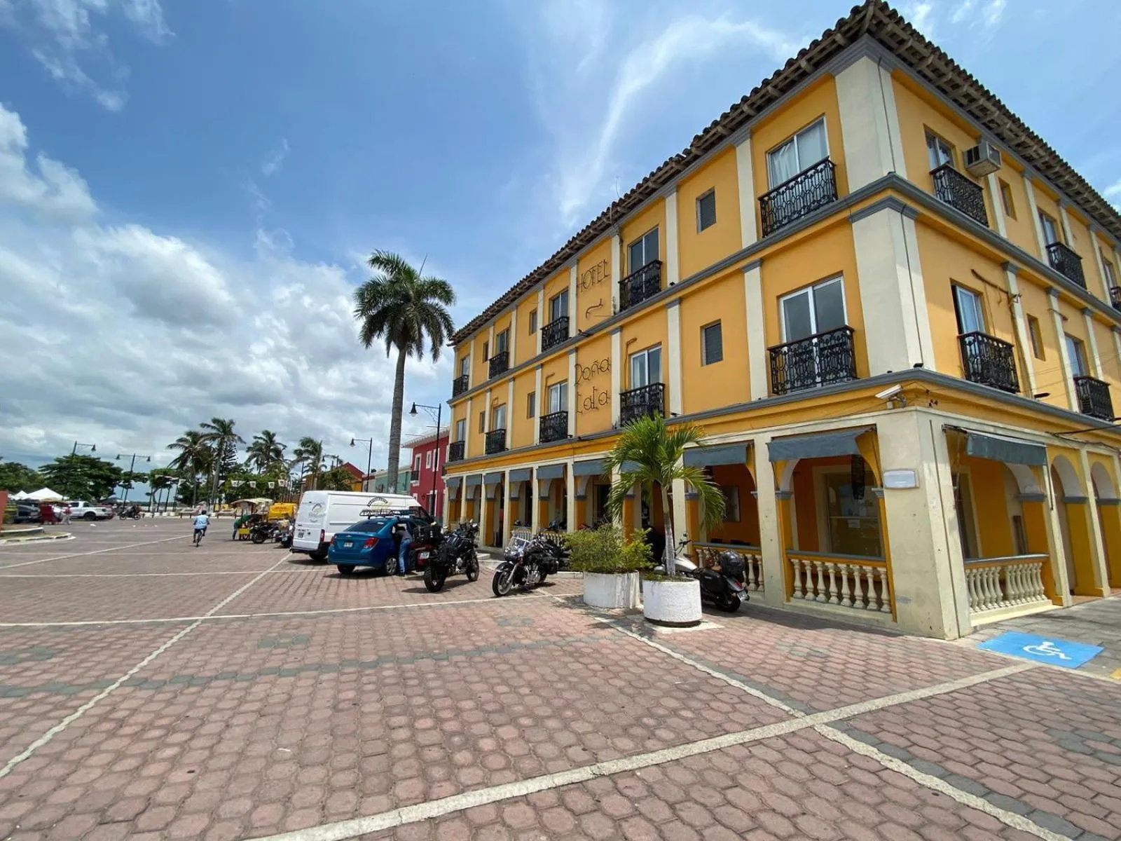 Off site in Hotel Posada Doña Lala