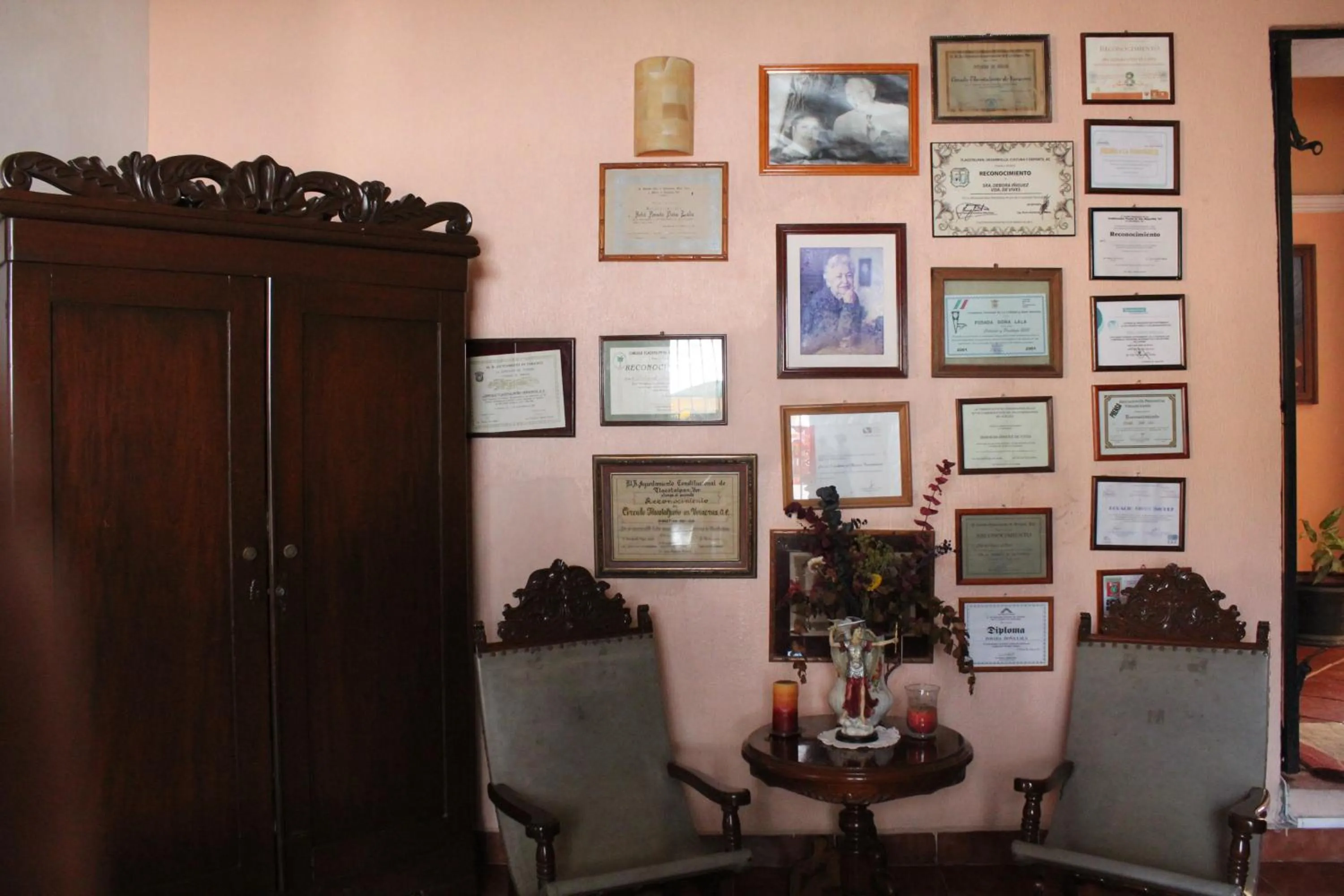 Lobby or reception in Hotel Posada Doña Lala