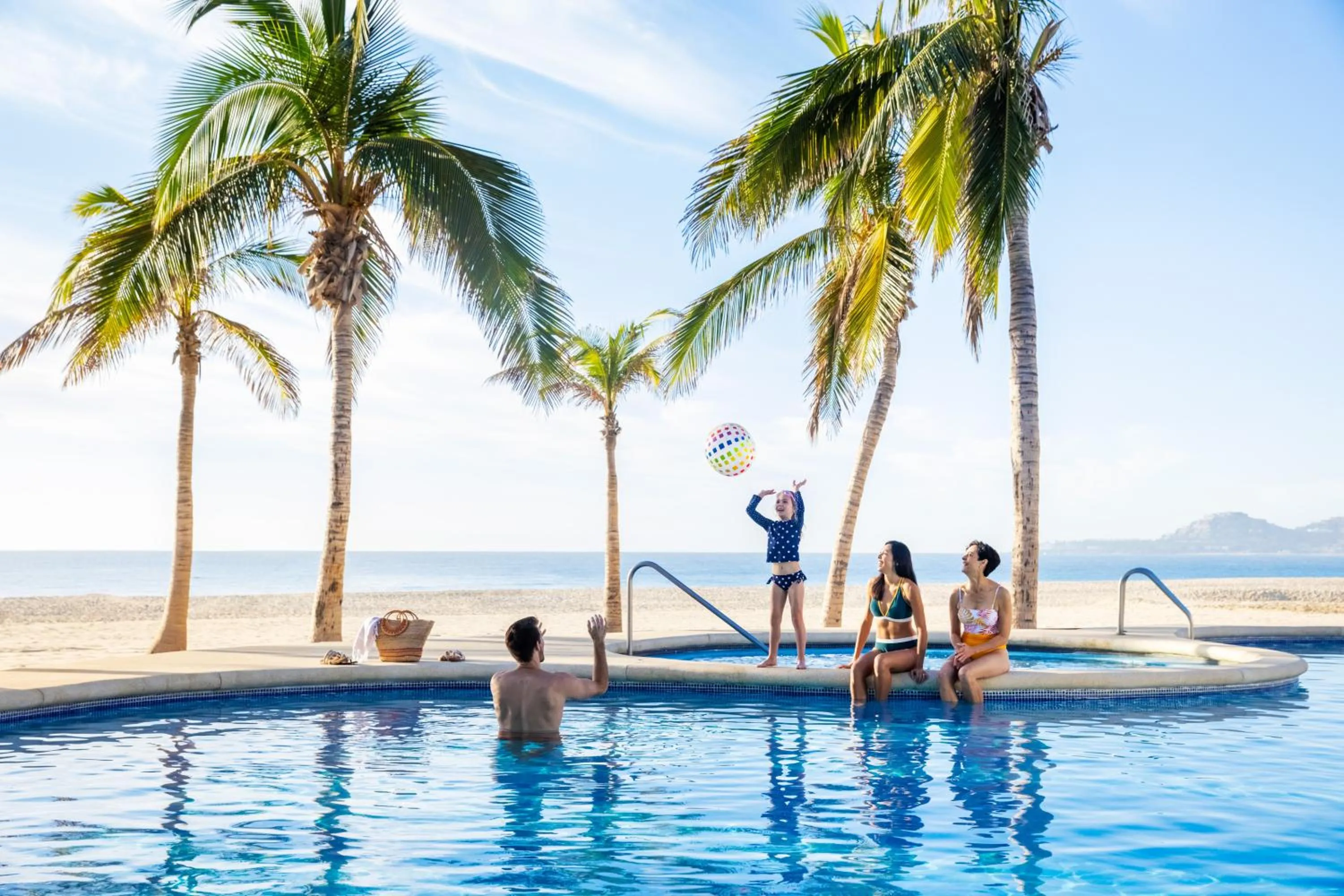 Swimming pool in Hyatt Ziva Los Cabos - All Inclusive