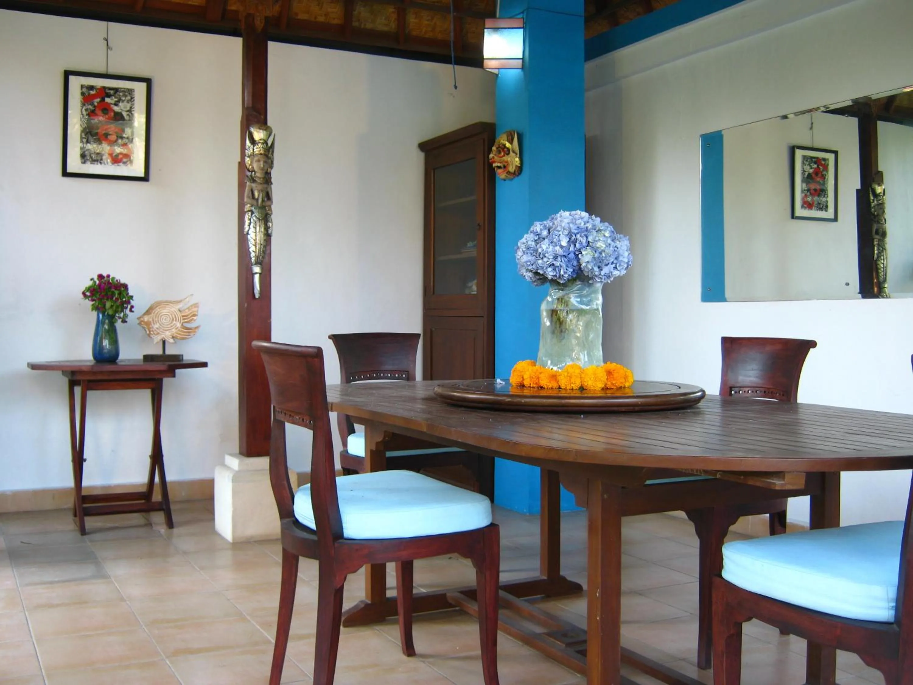 Living room in Villa Shantitara Bungalows
