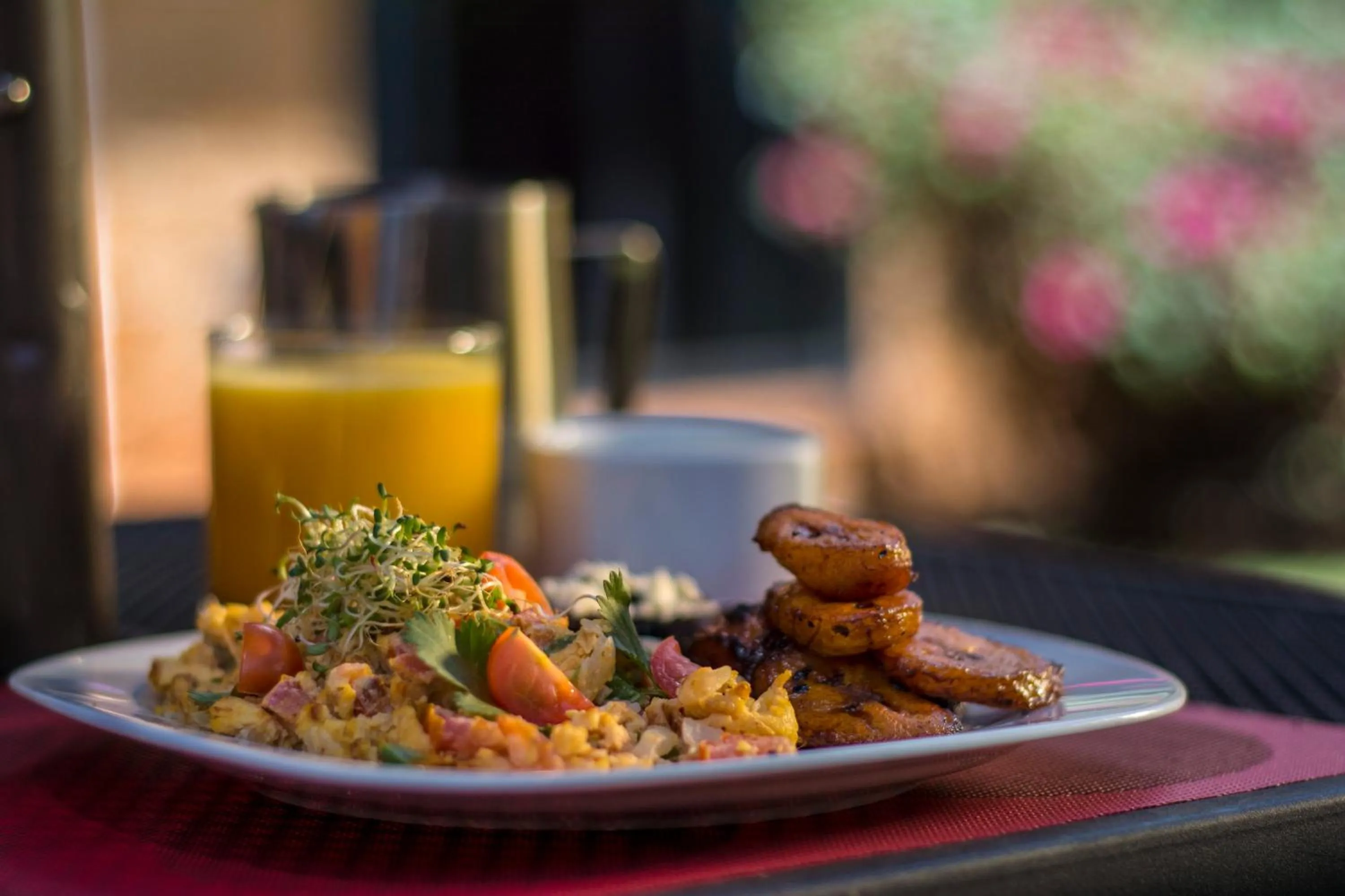 Food close-up in Hotel Villas Casa Morada