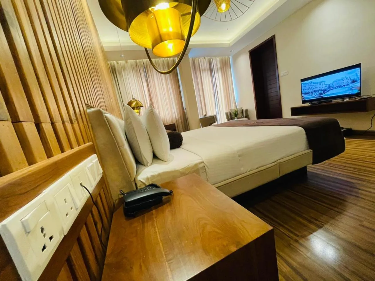 Bedroom, Bed in Ripon Grand Hill By EHI