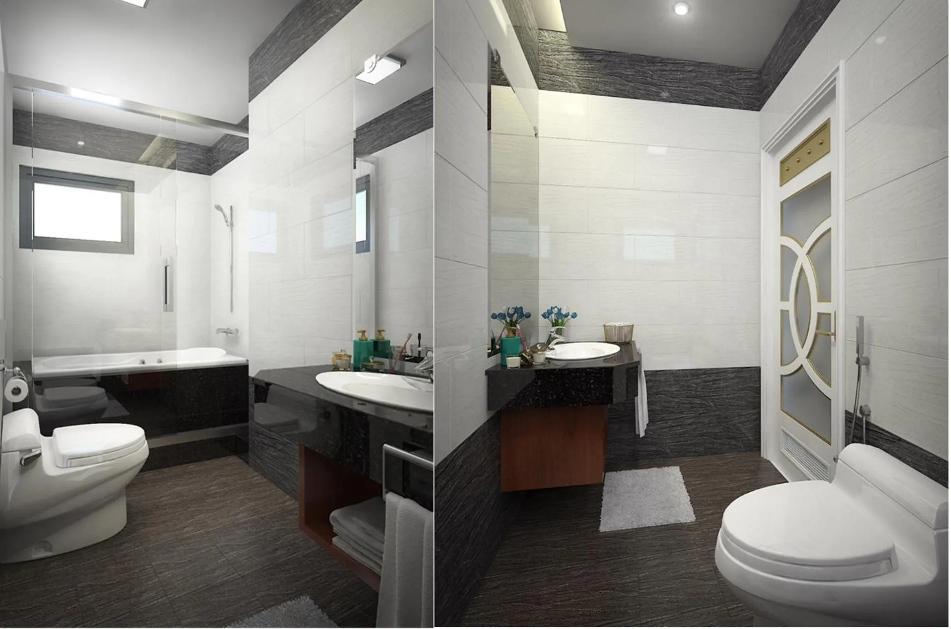 Bathroom in Rung Huong Apartment