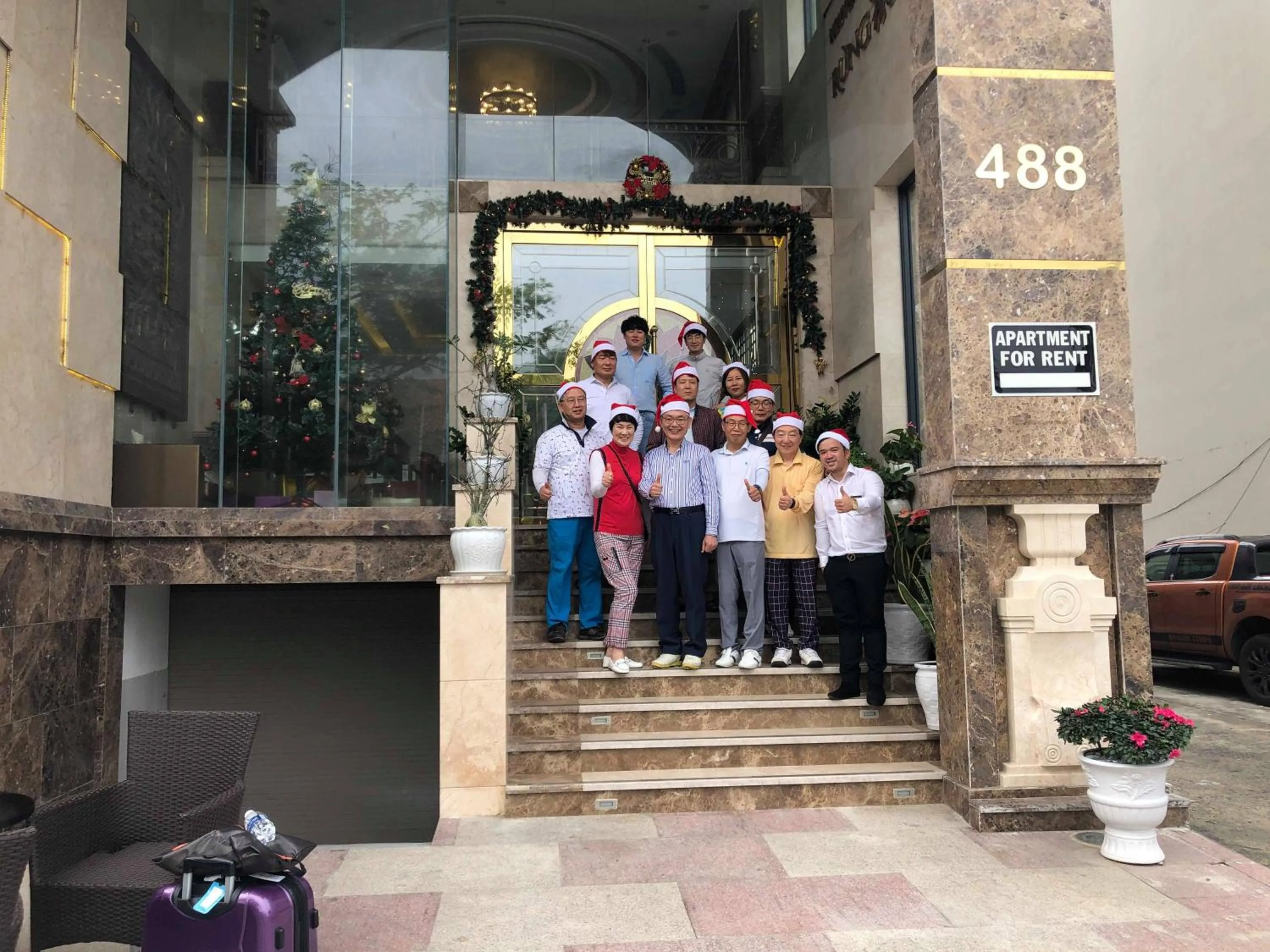 Property building in Rung Huong Apartment