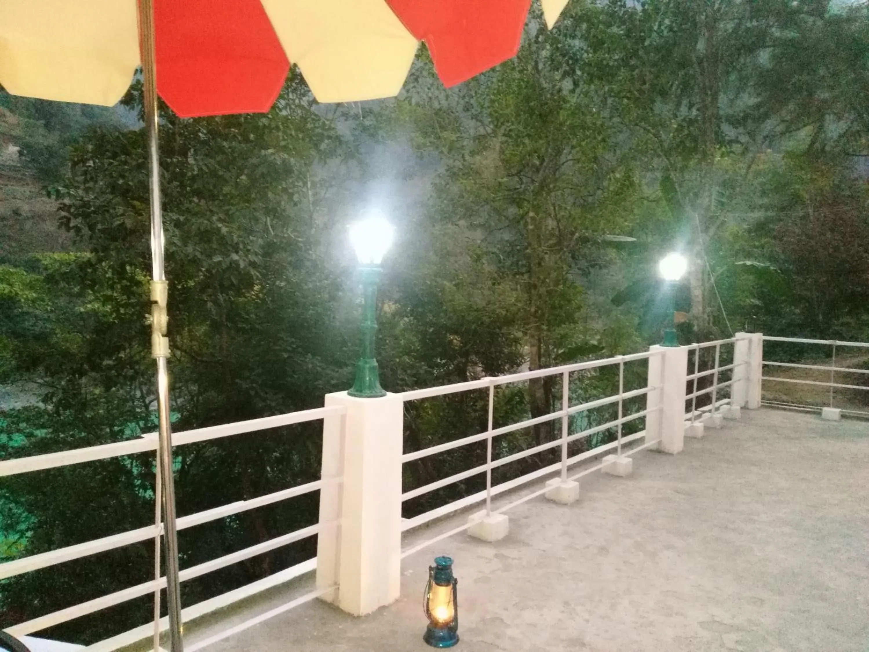 Balcony/Terrace in Samira's Birds & Butterflies Park-Spashram Ganga Beach Retreat
