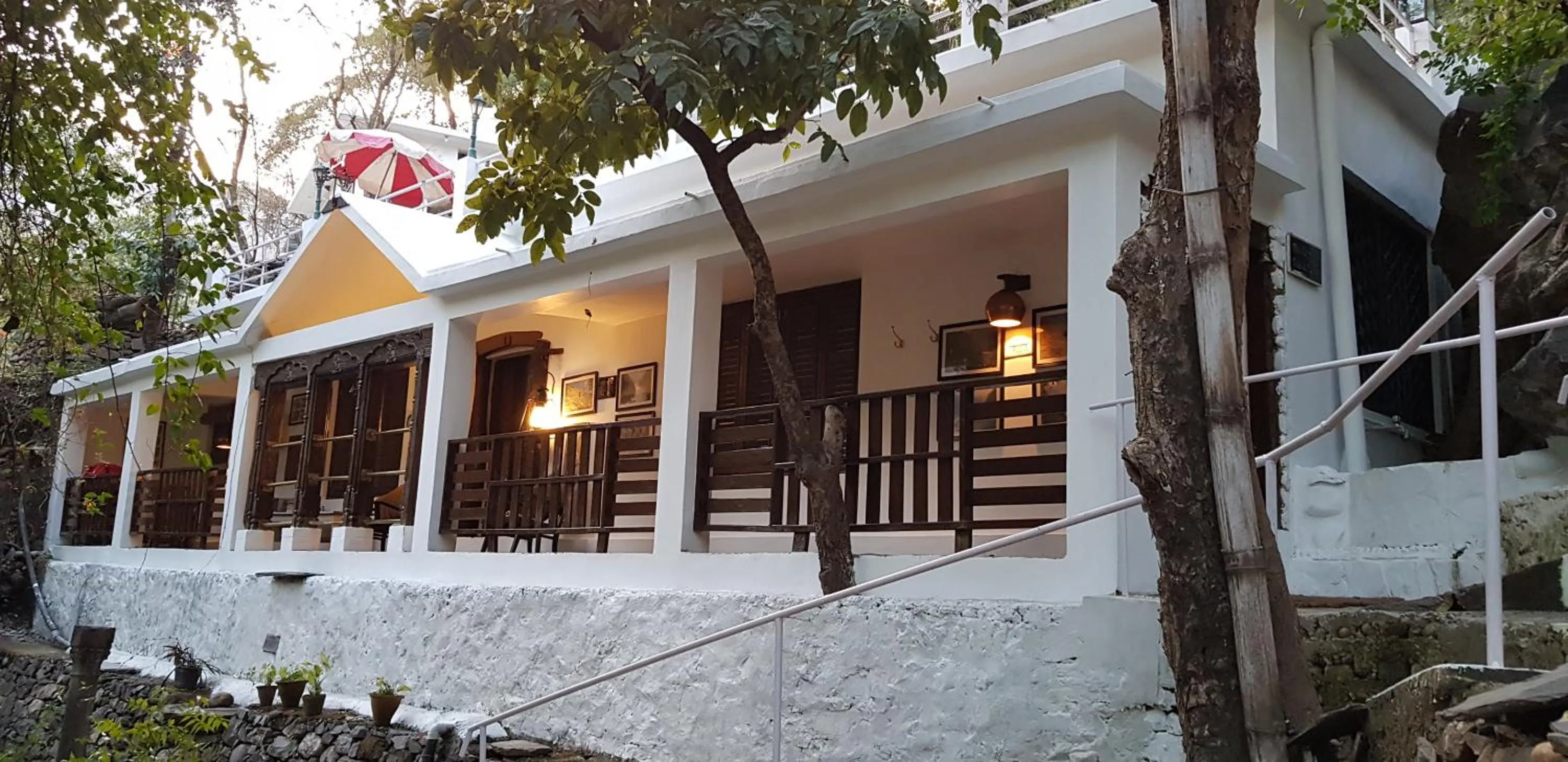 Property building in Samira's Birds & Butterflies Park-Spashram Ganga Beach Retreat