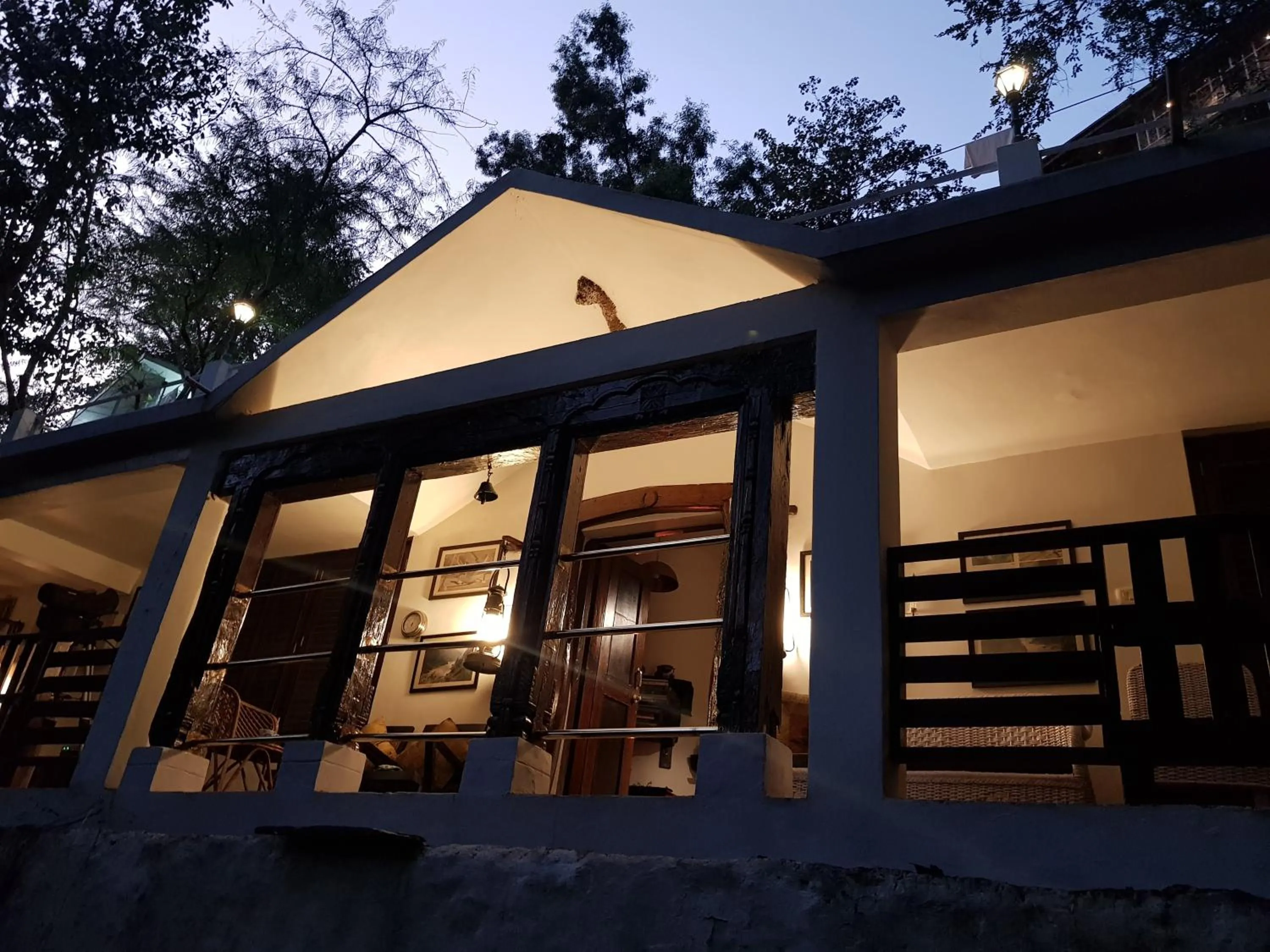 Property building in Samira's Birds & Butterflies Park-Spashram Ganga Beach Retreat