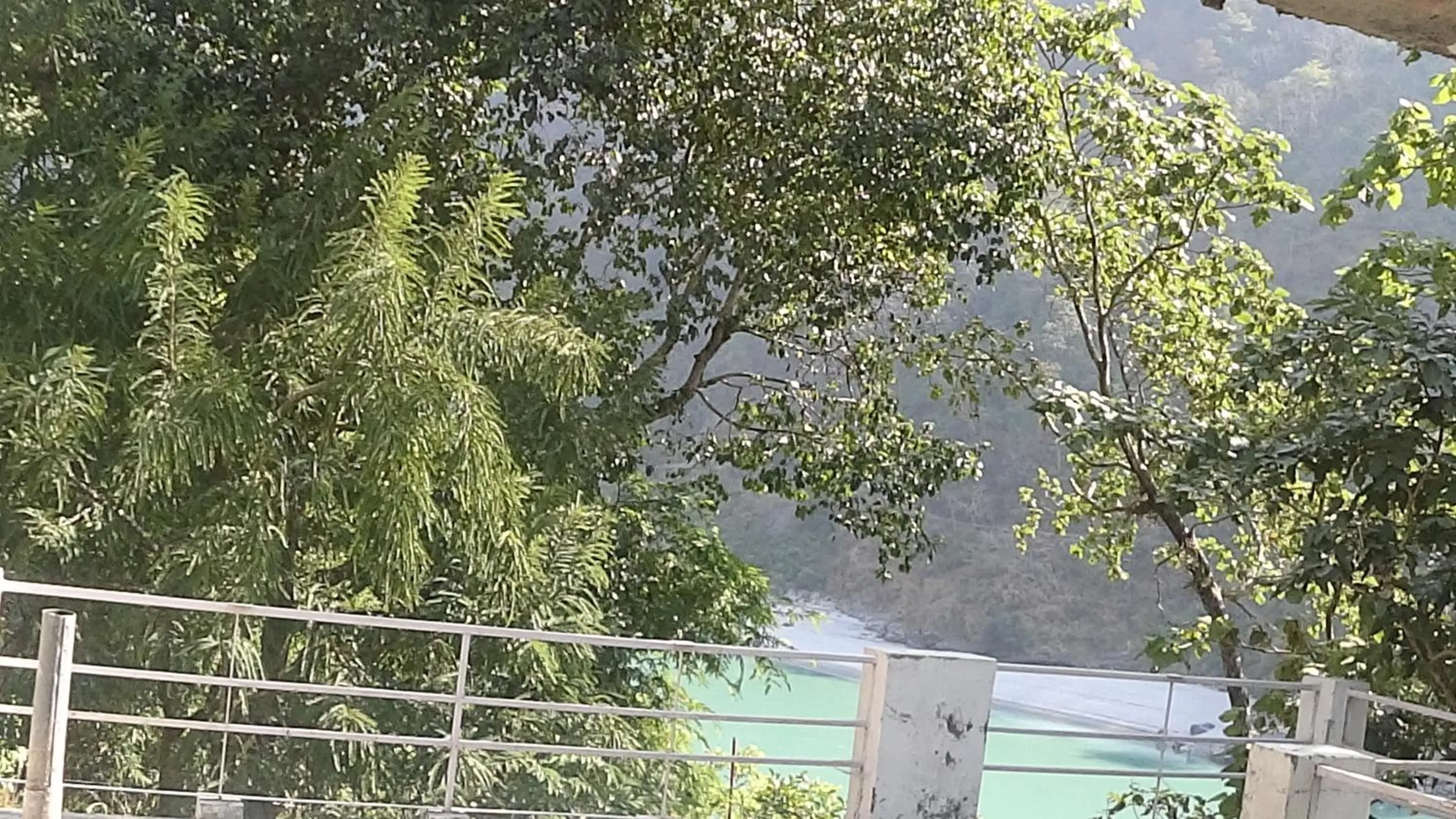 Balcony/Terrace in Samira's Birds & Butterflies Park-Spashram Ganga Beach Retreat