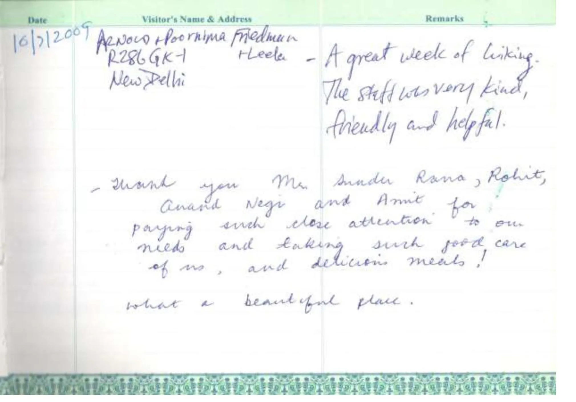 Certificate/Award in Samira's Birds & Butterflies Park-Spashram Ganga Beach Retreat