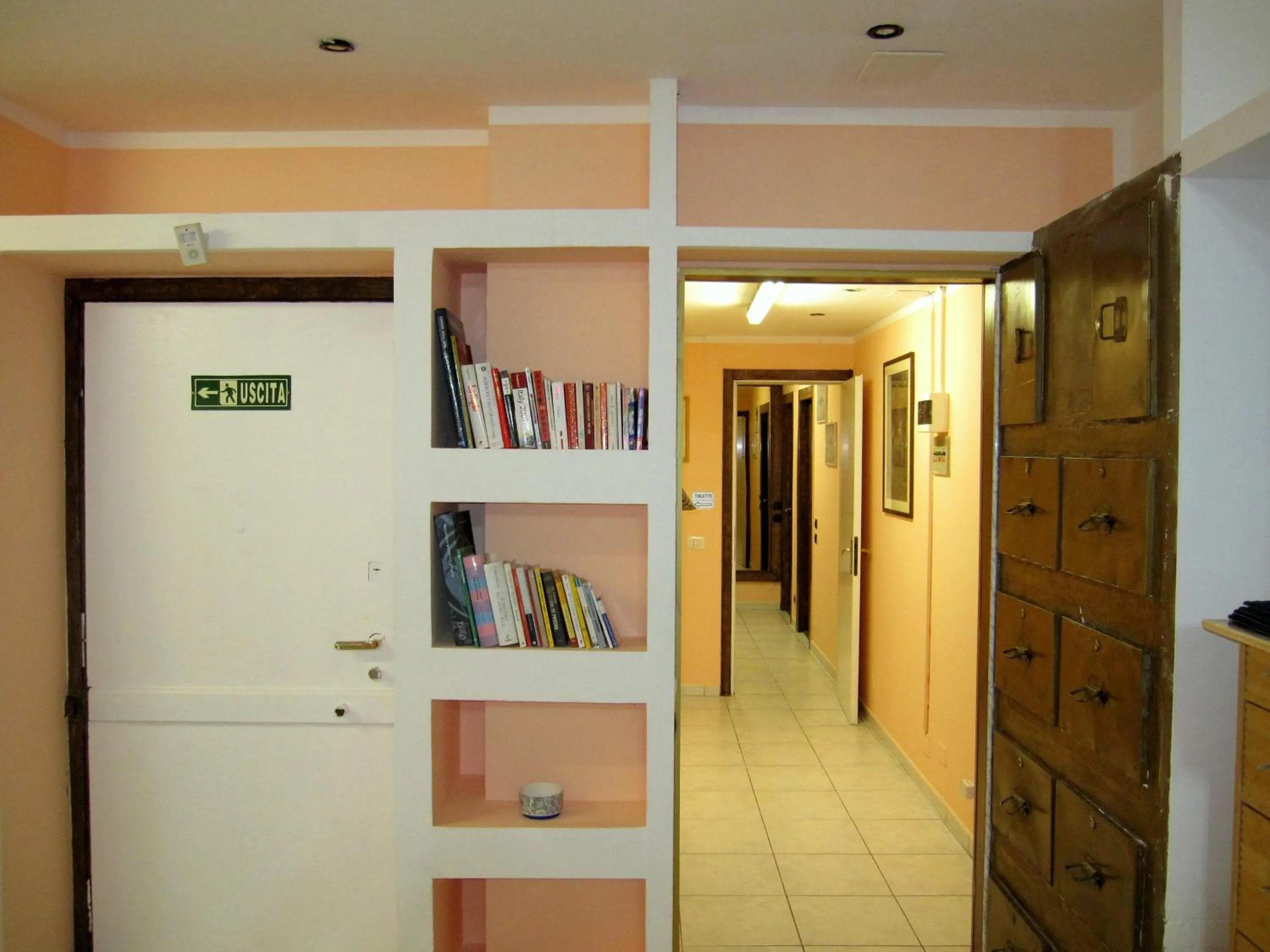 Library in Star Hostel