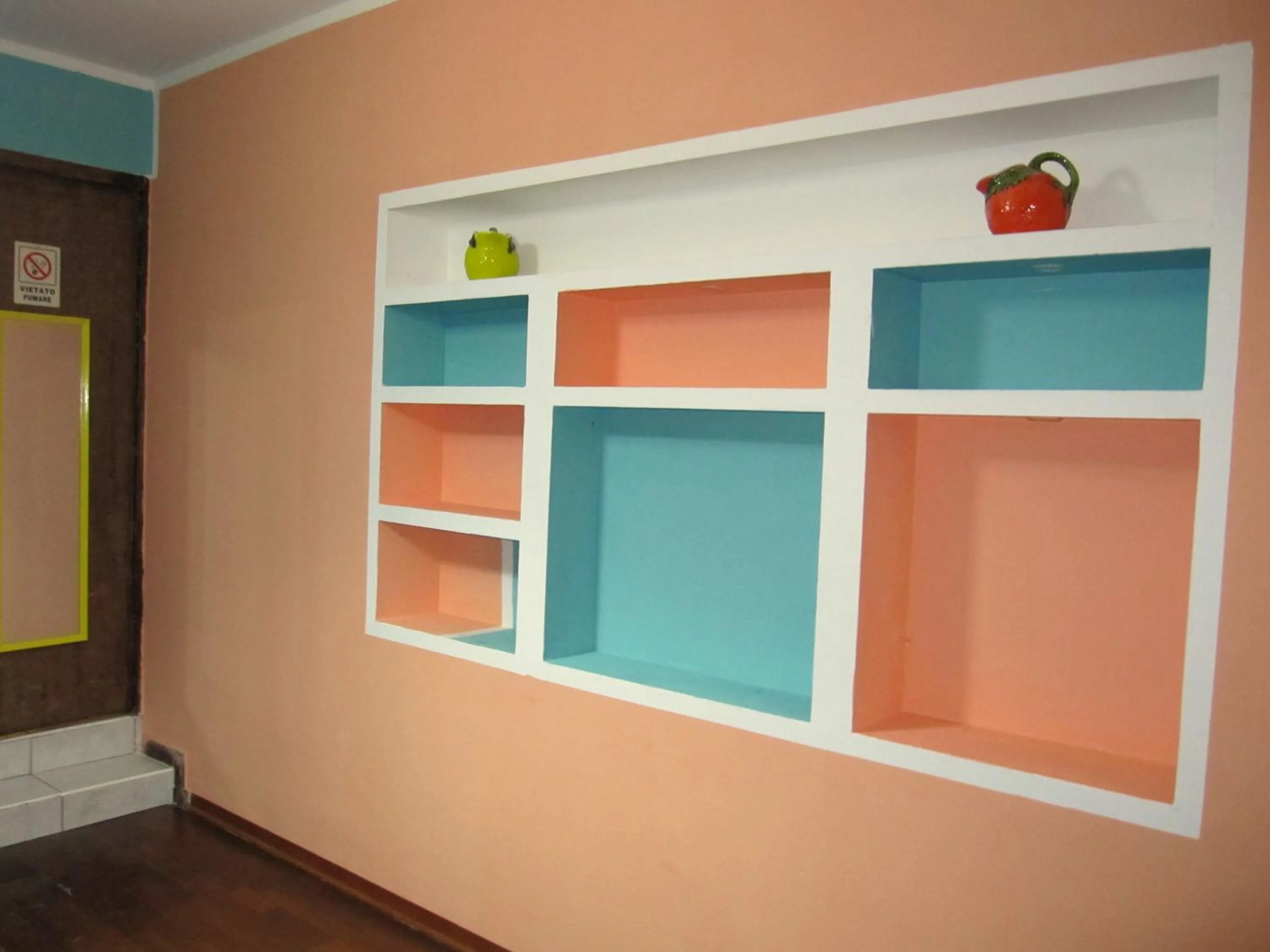 Decorative detail in Star Hostel