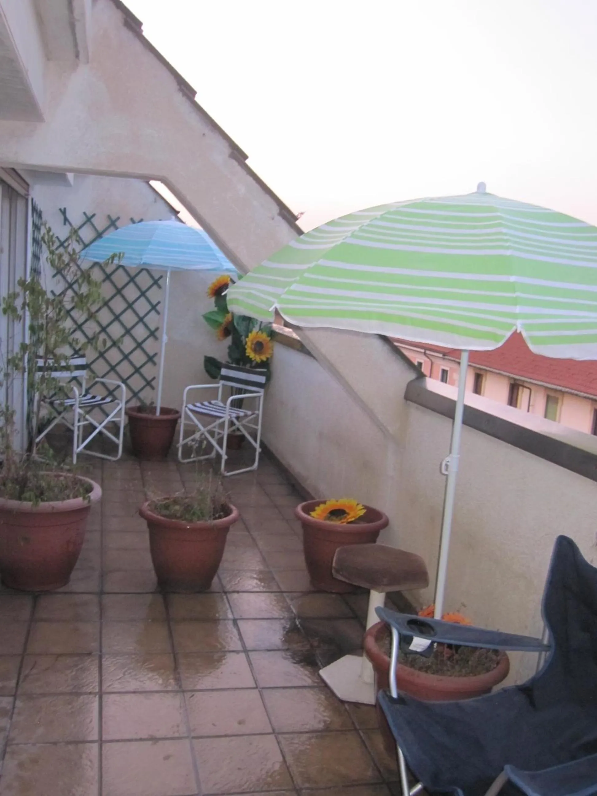 Balcony/Terrace in Star Hostel