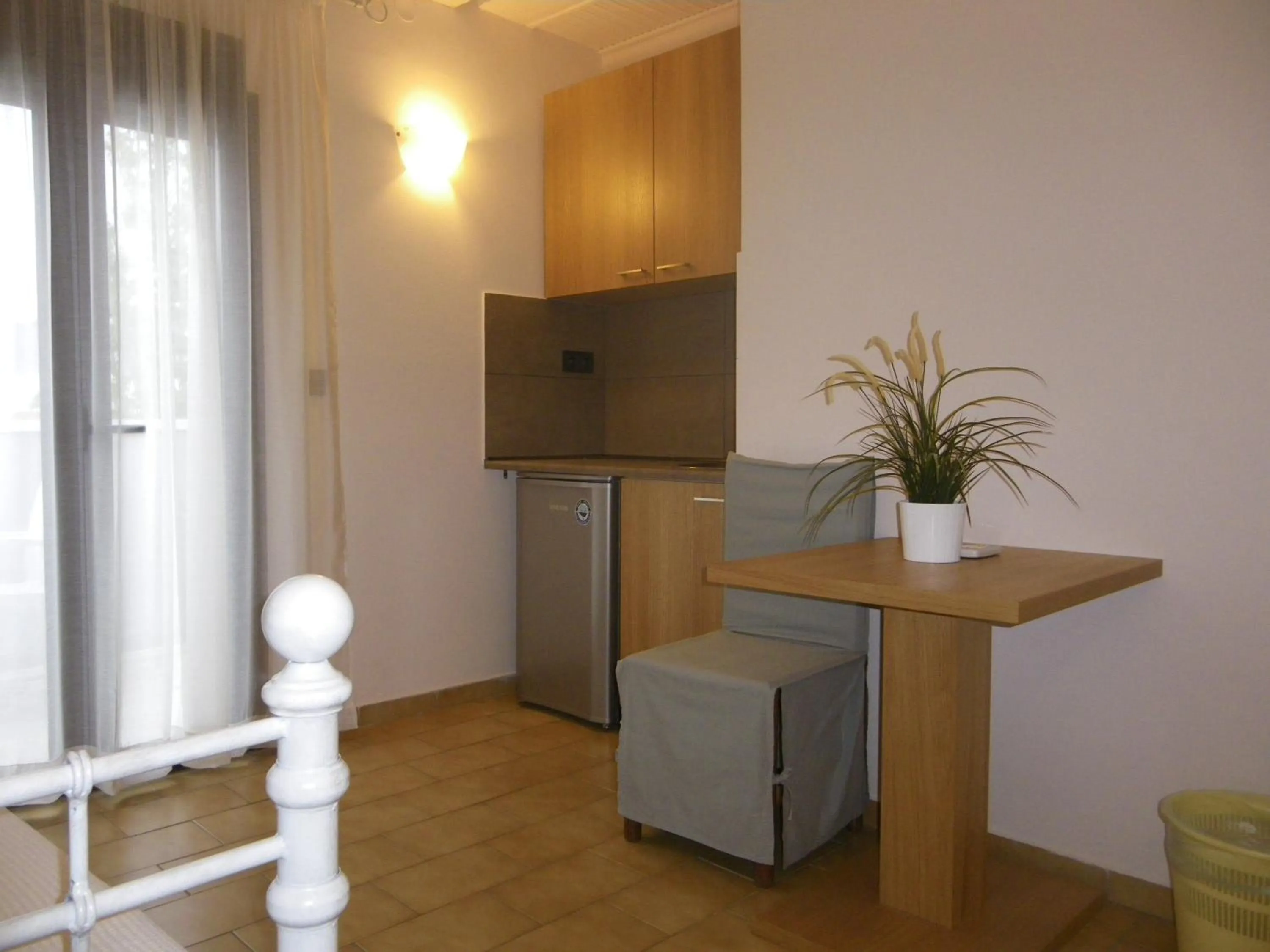 Kitchen or kitchenette in Byzance Hotel