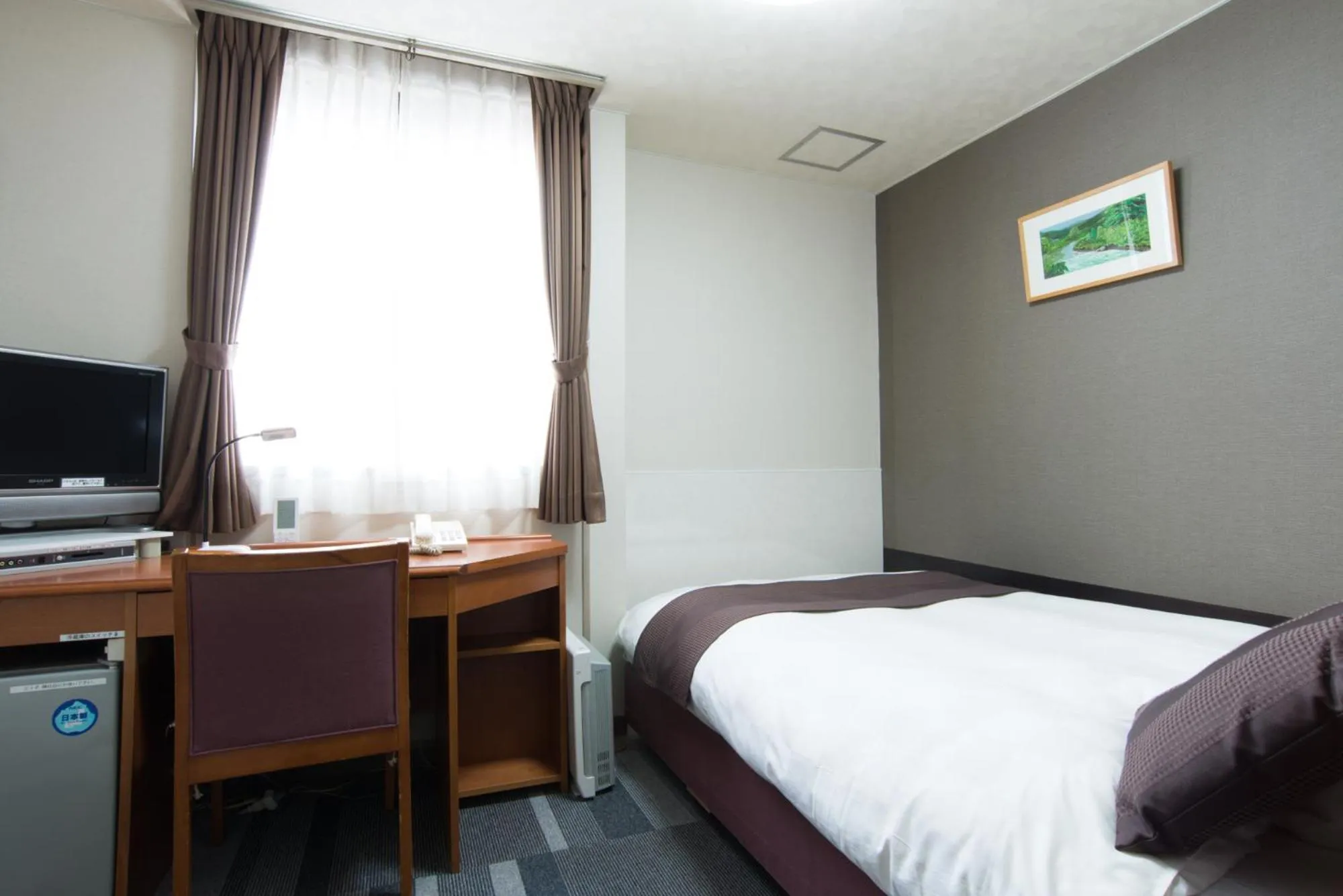 Bed in Hotel Hachiman