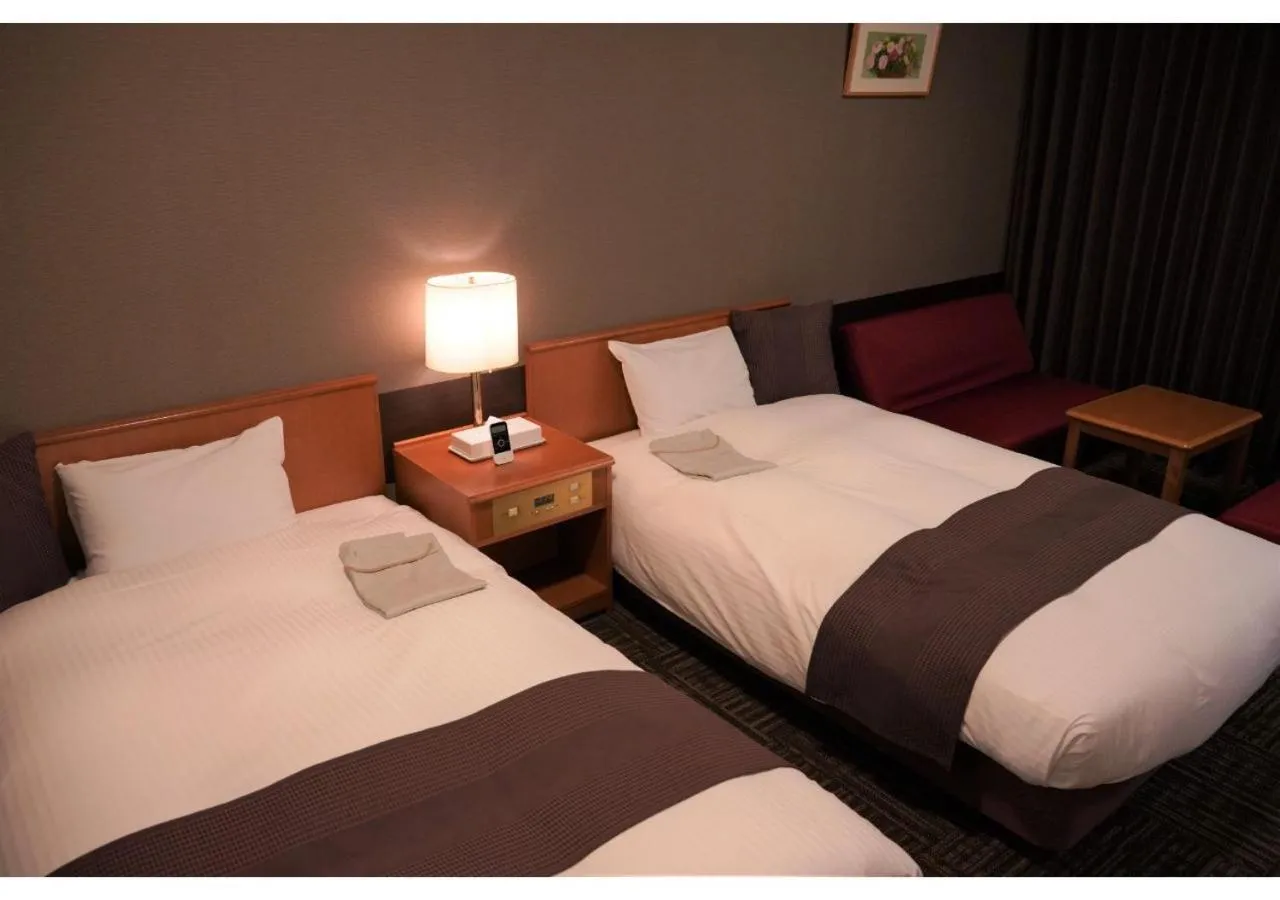 Bed in Hotel Hachiman