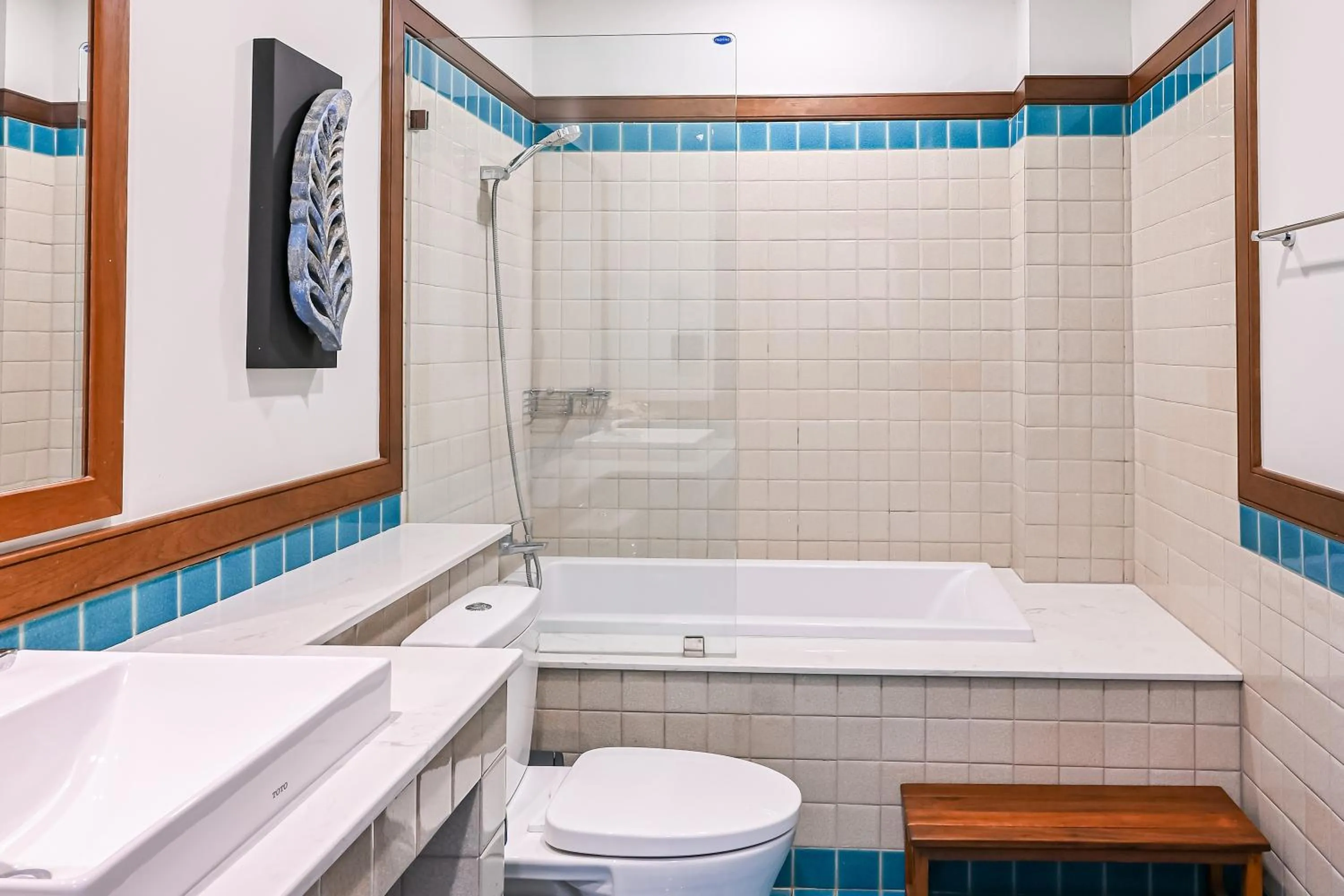 Bathroom in Villa Sanpakoi