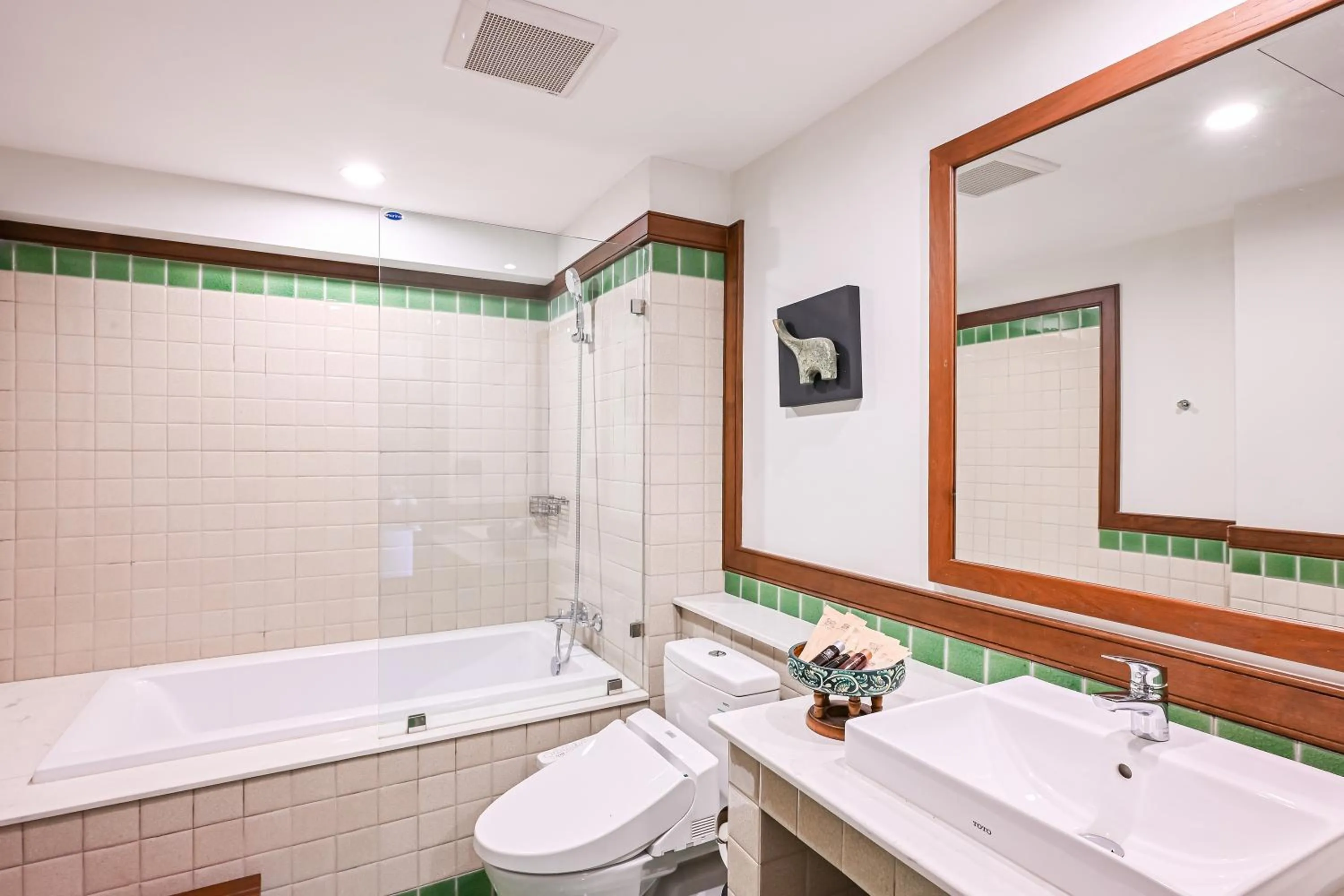 Bathroom in Villa Sanpakoi