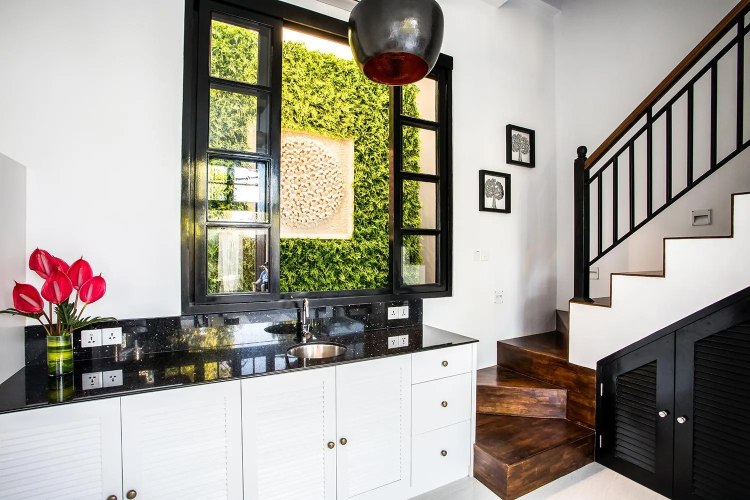 Kitchen or kitchenette in Villa Pulau Rumah