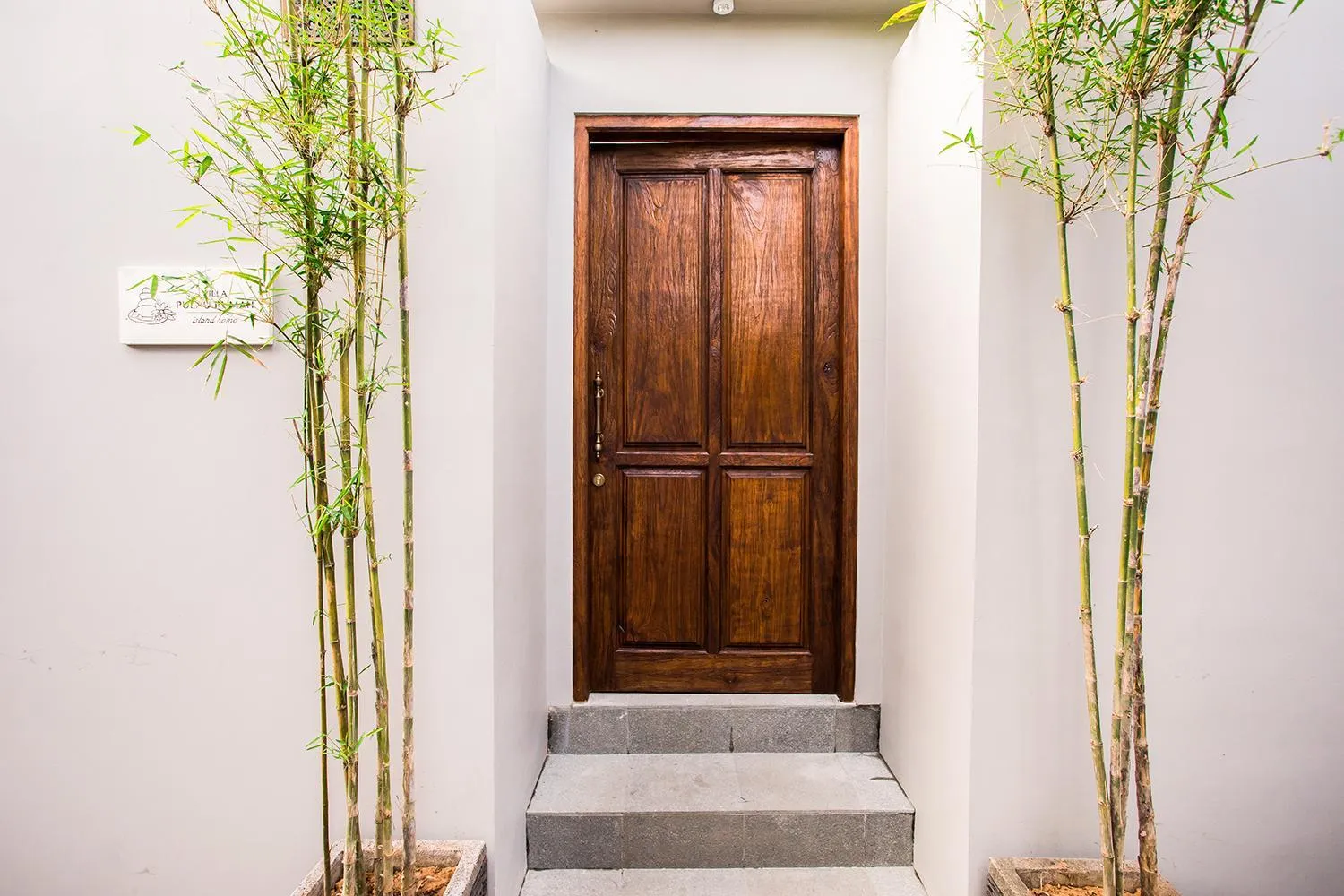Facade/entrance in Villa Pulau Rumah