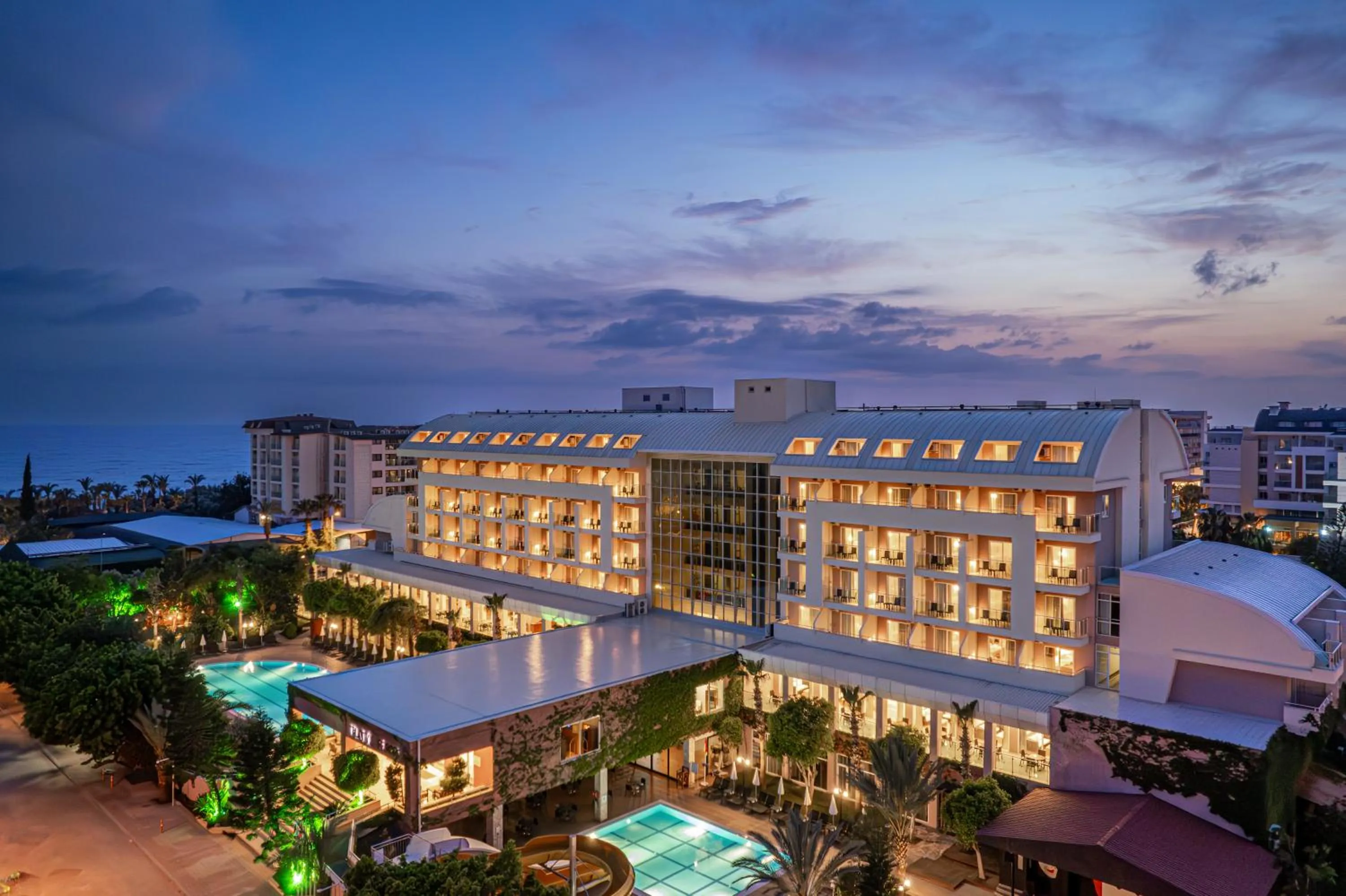 Property building in Telatiye Resort Hotel