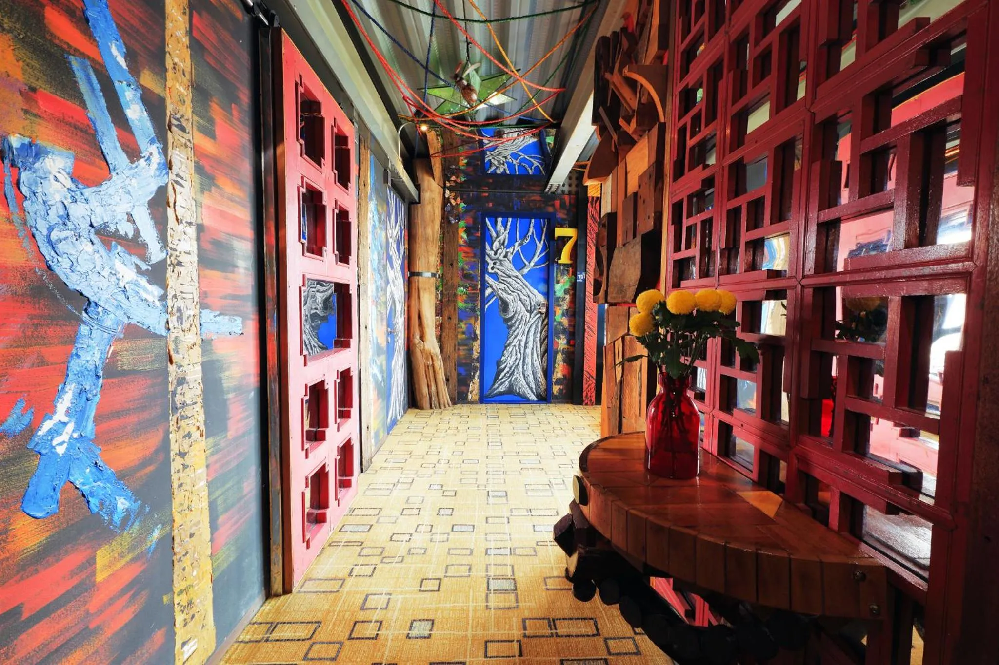 Bedroom in MeStyle Garage Hotel