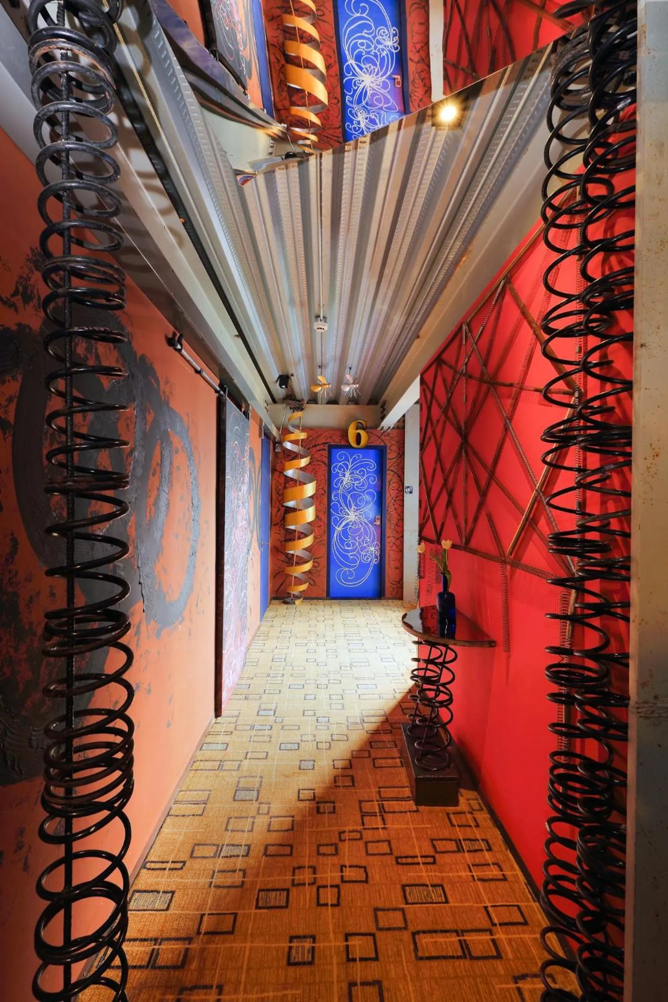 Bedroom in MeStyle Garage Hotel