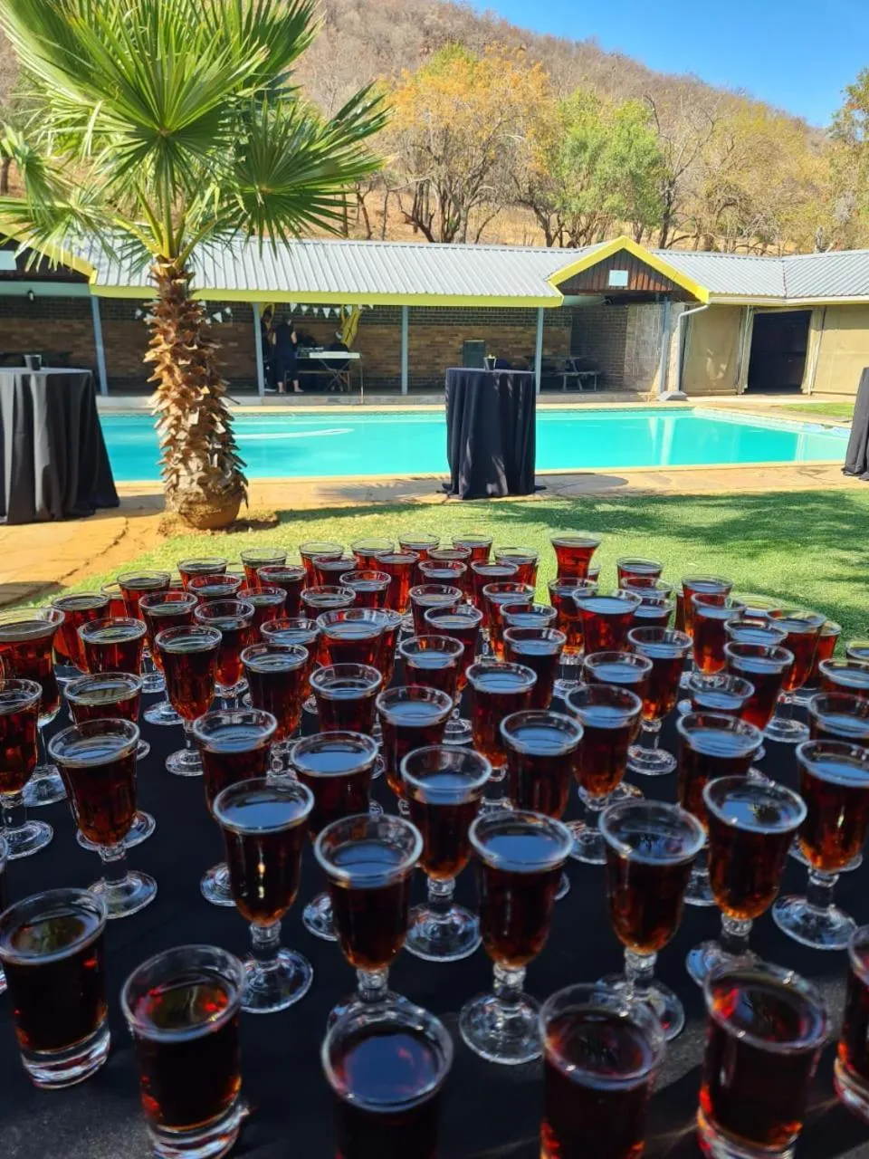 Swimming pool in N4 Guest Lodge