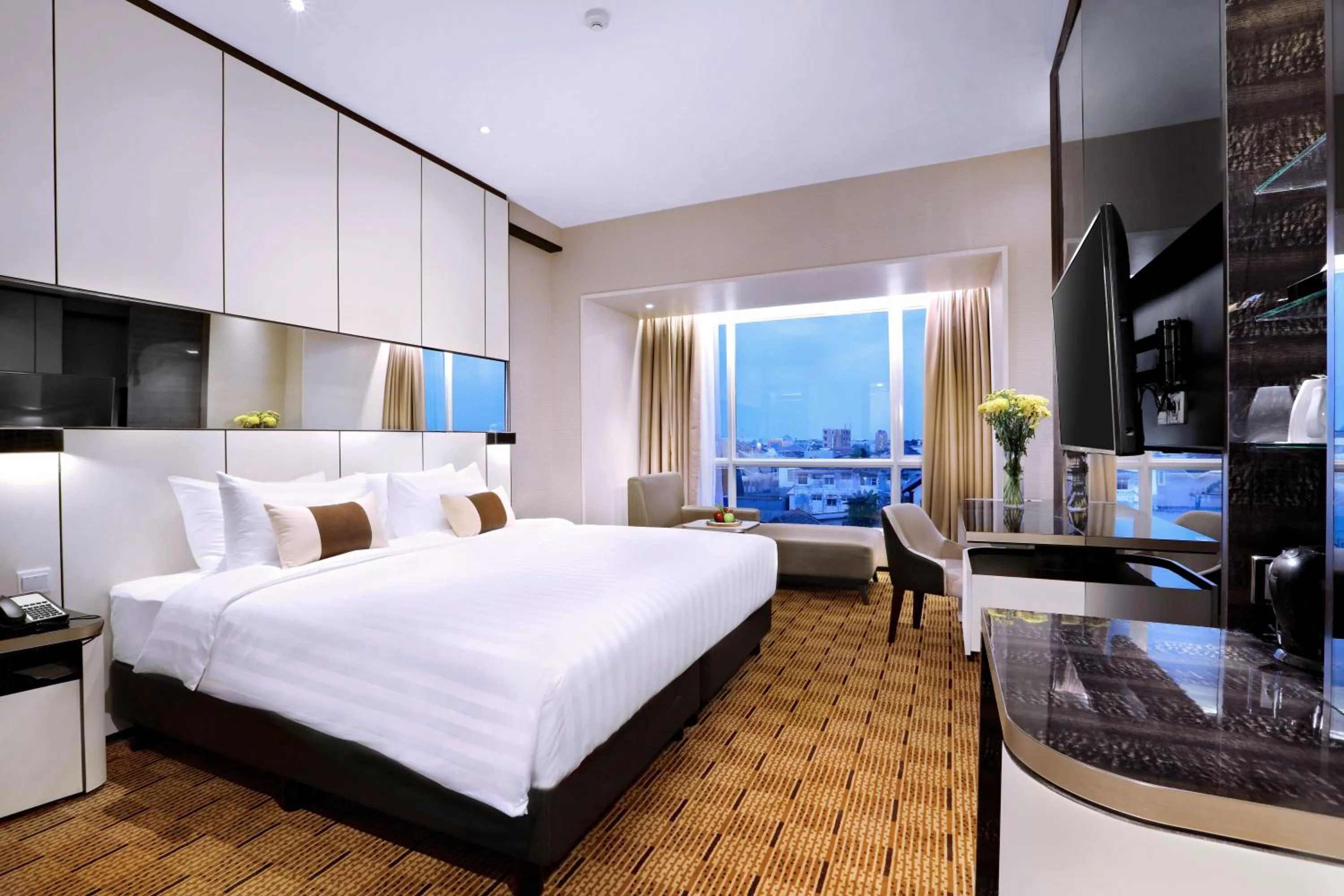 Bed in The Alts Hotel