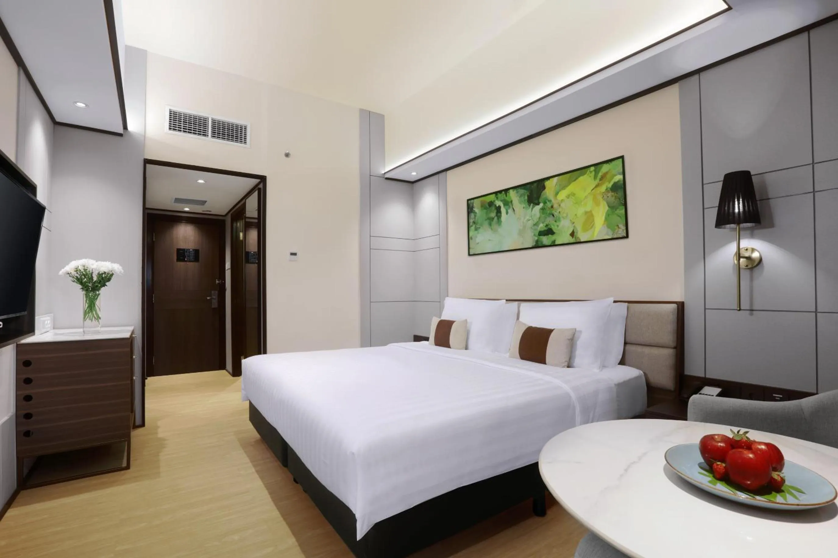 Bed in The Alts Hotel