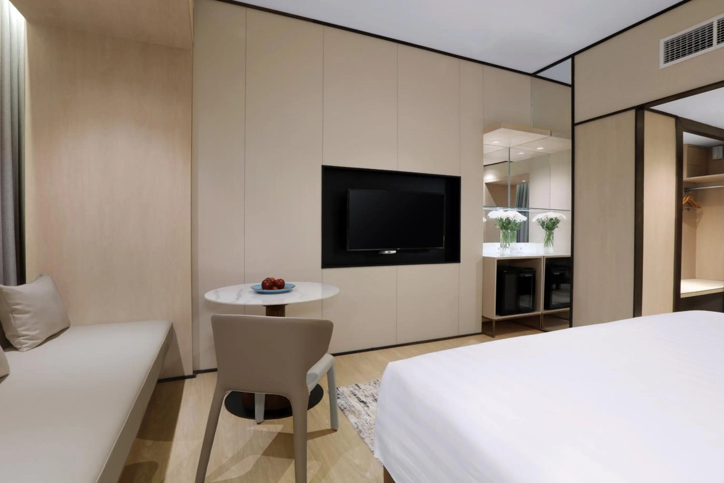 Bed in The Alts Hotel