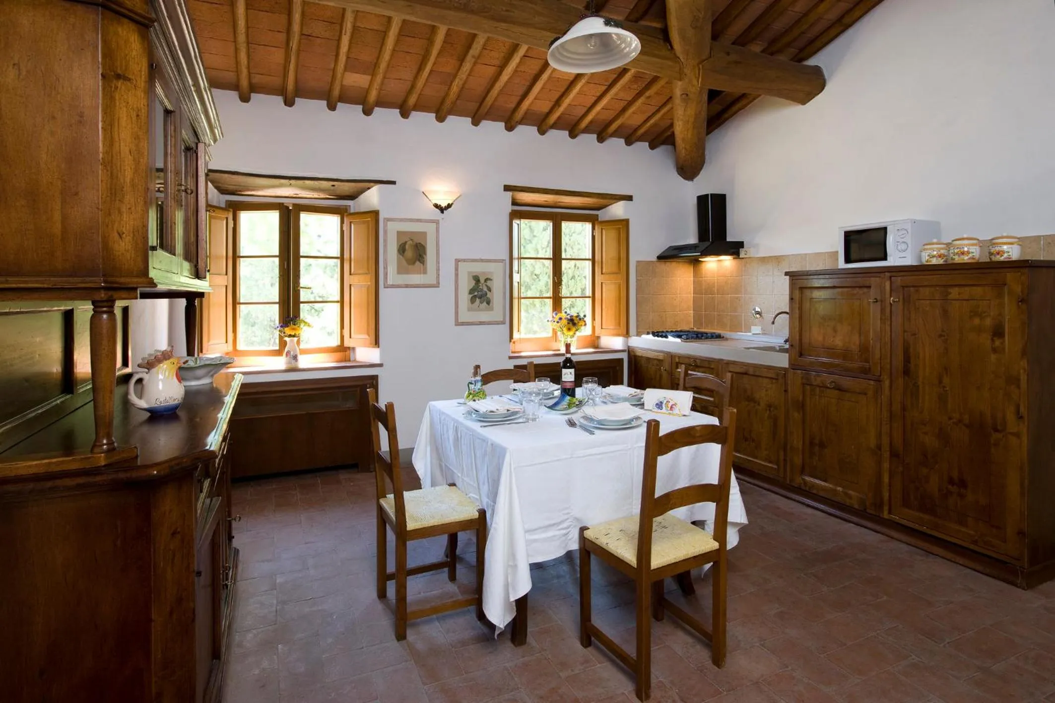 Kitchen or kitchenette in Castello Di Meleto