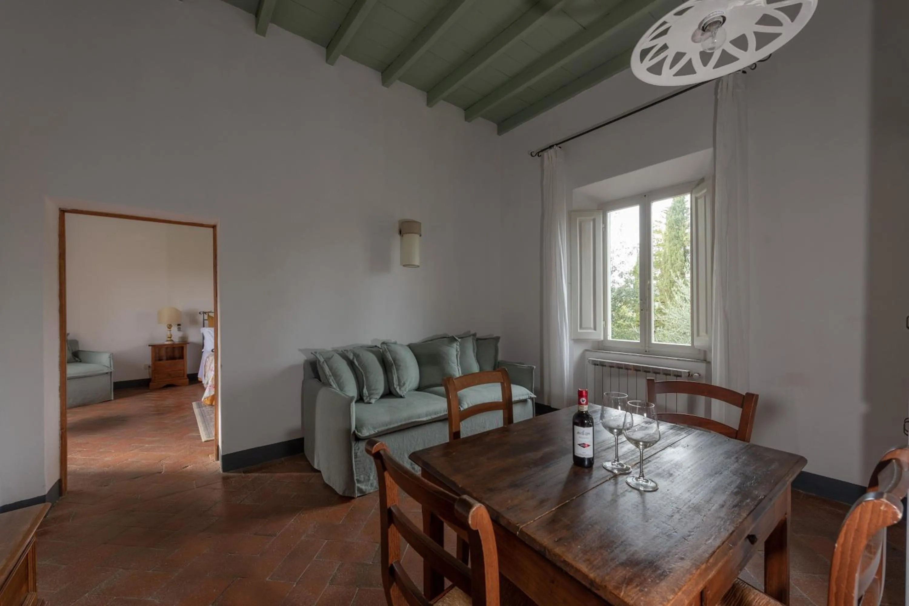 Living room in Castello Di Meleto