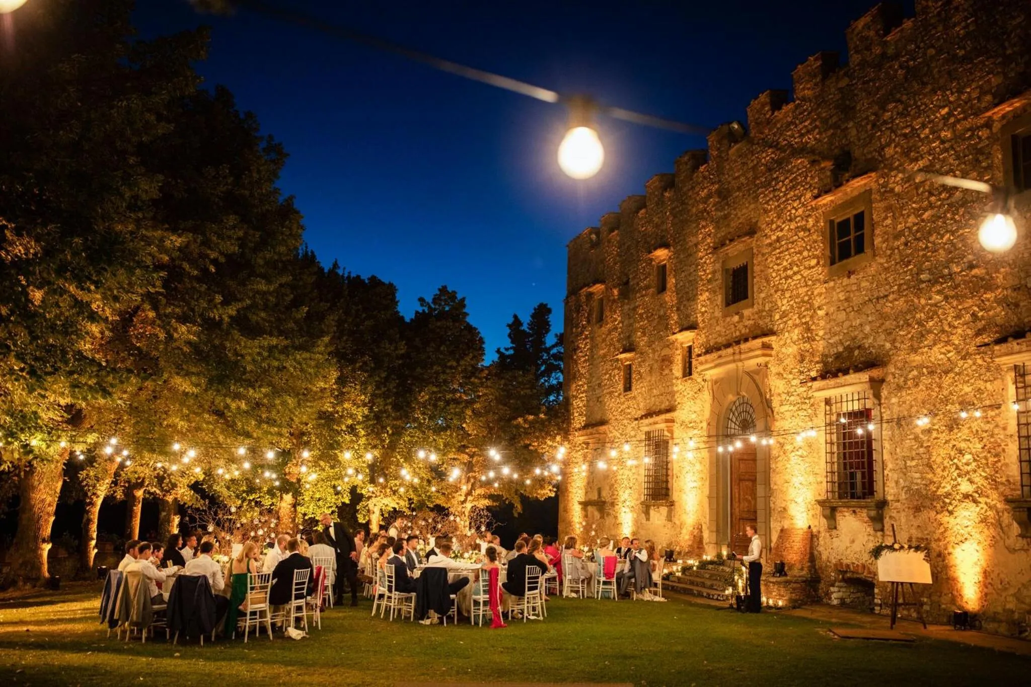 Night in Castello Di Meleto