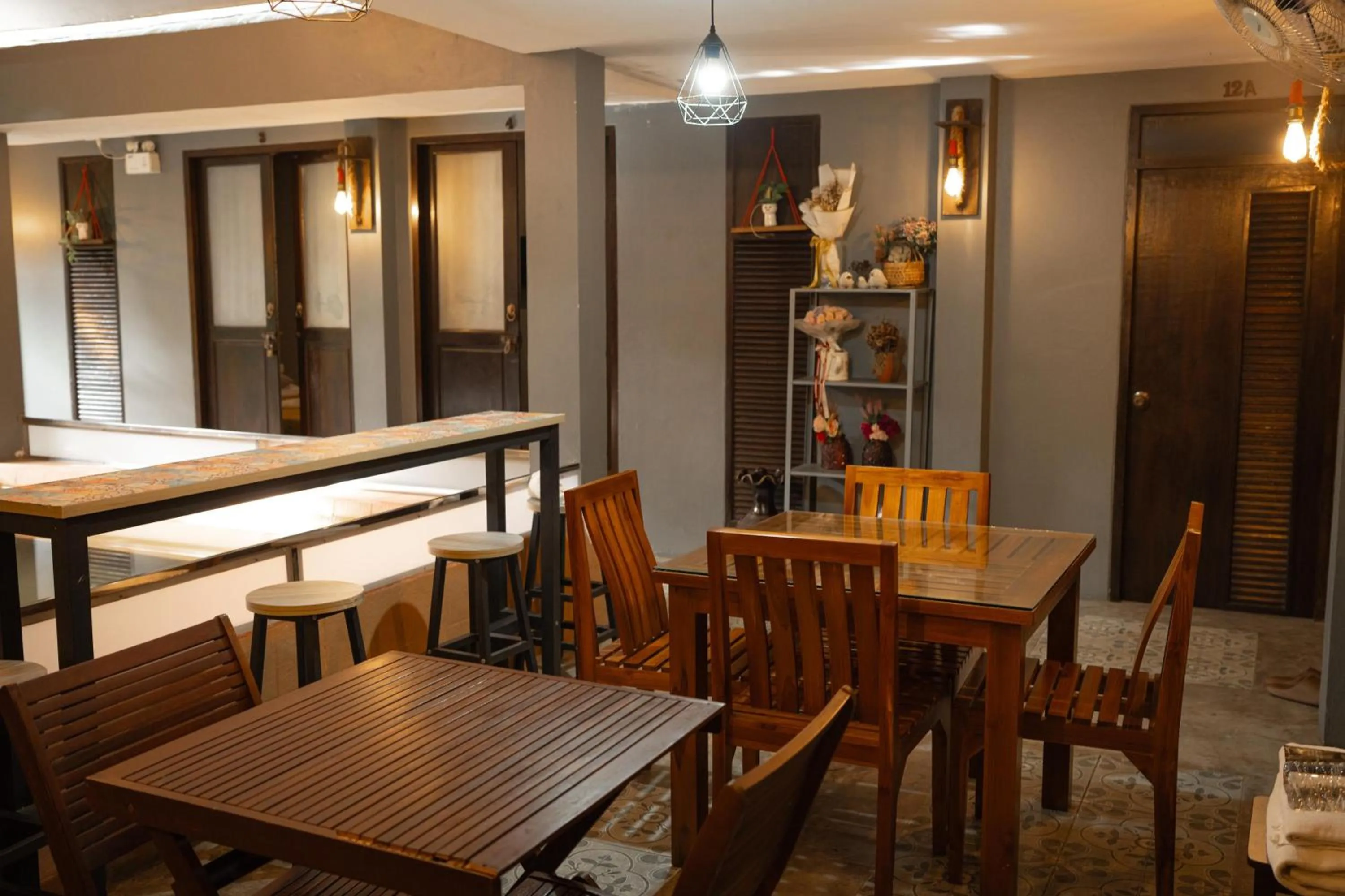 Seating area in Baan Paea Guest House